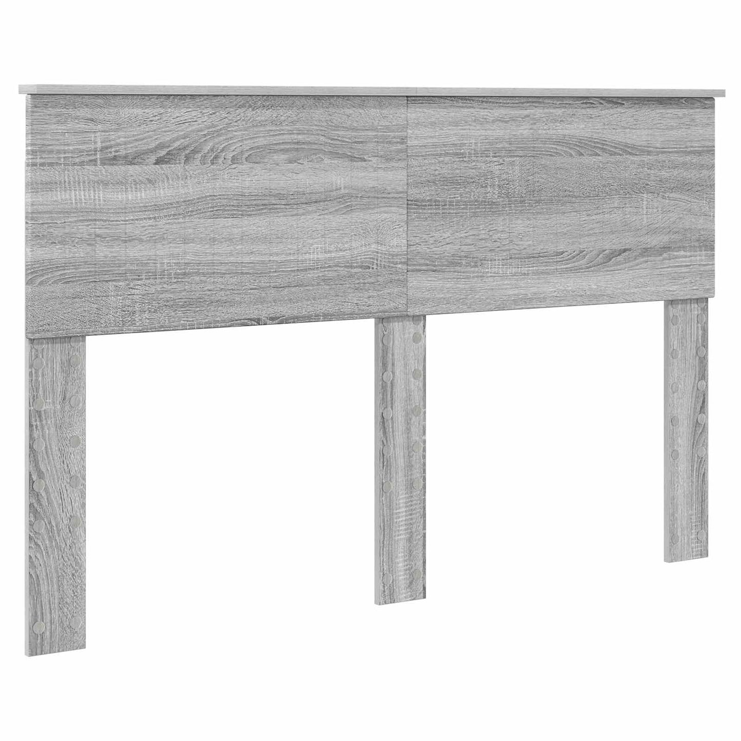 vidaXL Σκελετός Κρεβατιού Γκρι Sonoma 140 x 200 cm Επεξεργασμένο Ξύλο