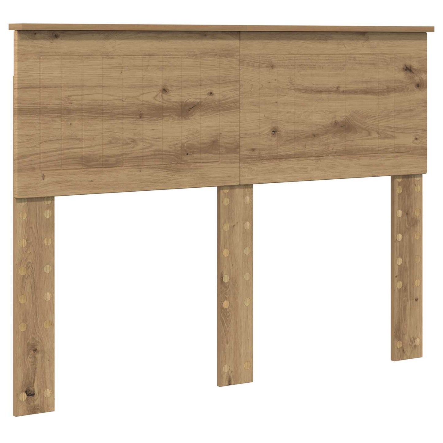 vidaXL Σκελετός Κρεβατιού Artisan Δρυς 120 x 190 cm Επεξεργασμένο Ξύλο