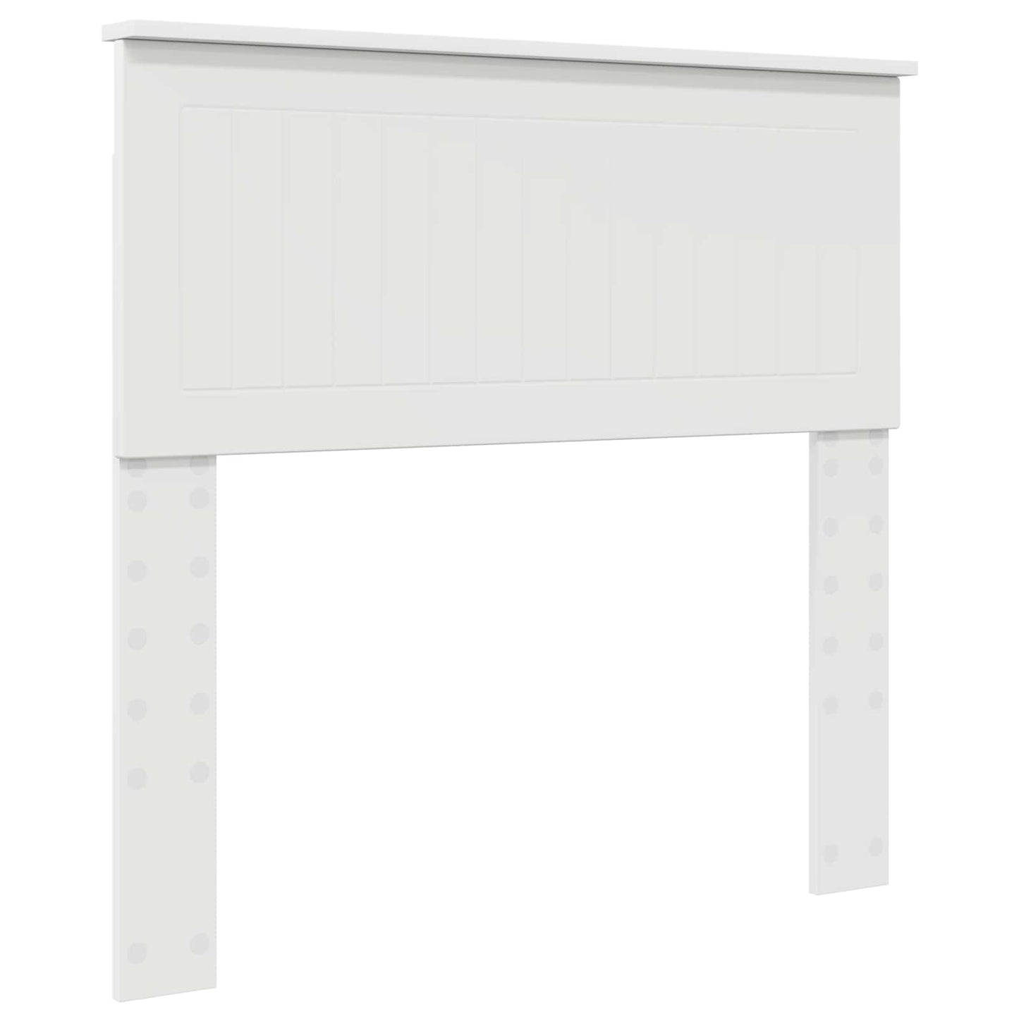 vidaXL Σκελετός Κρεβατιού Λευκό 90 x 190 cm Επεξεργασμένο Ξύλο