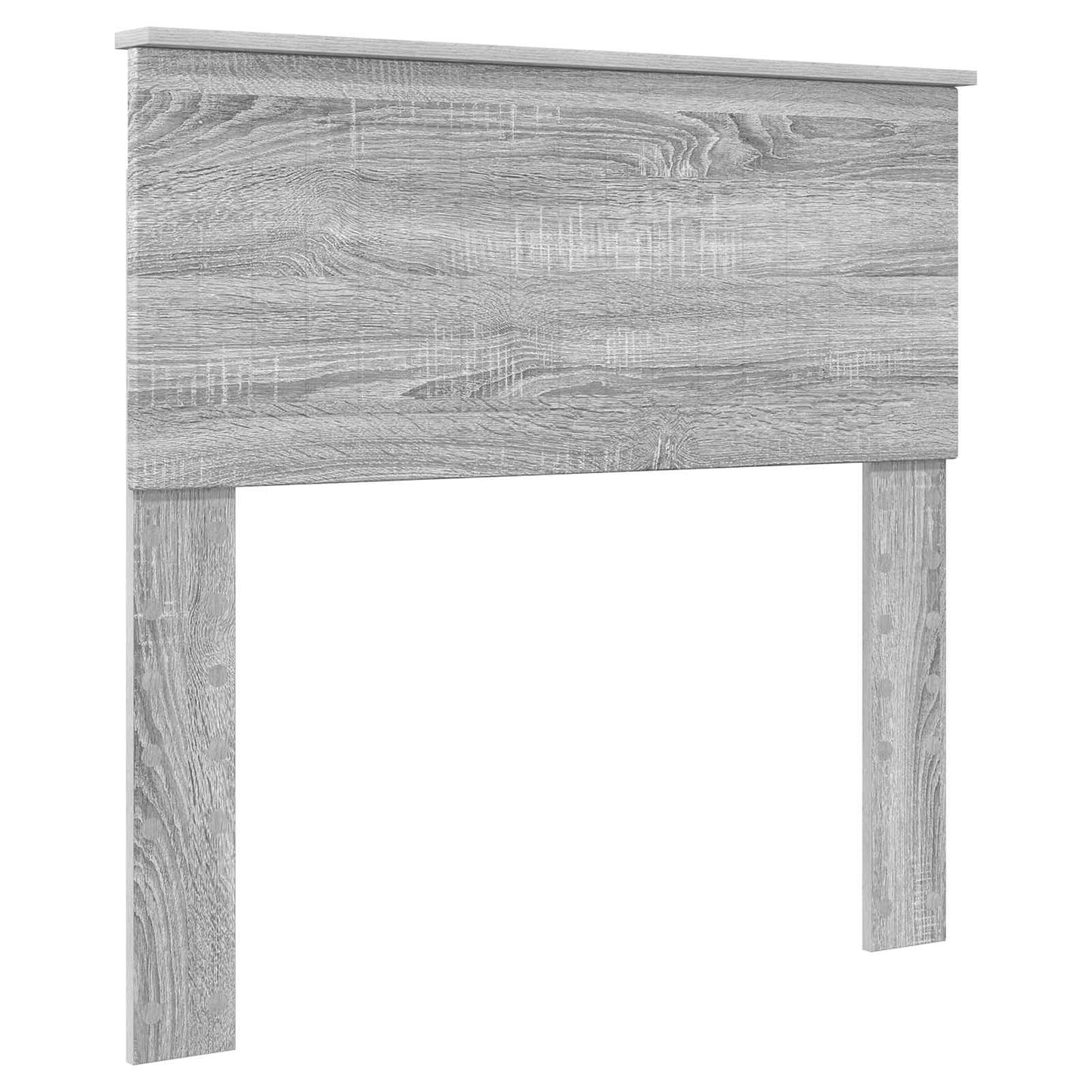 vidaXL Σκελετός Κρεβατιού Γκρι Sonoma 90 x 190 cm Επεξεργασμένο Ξύλο