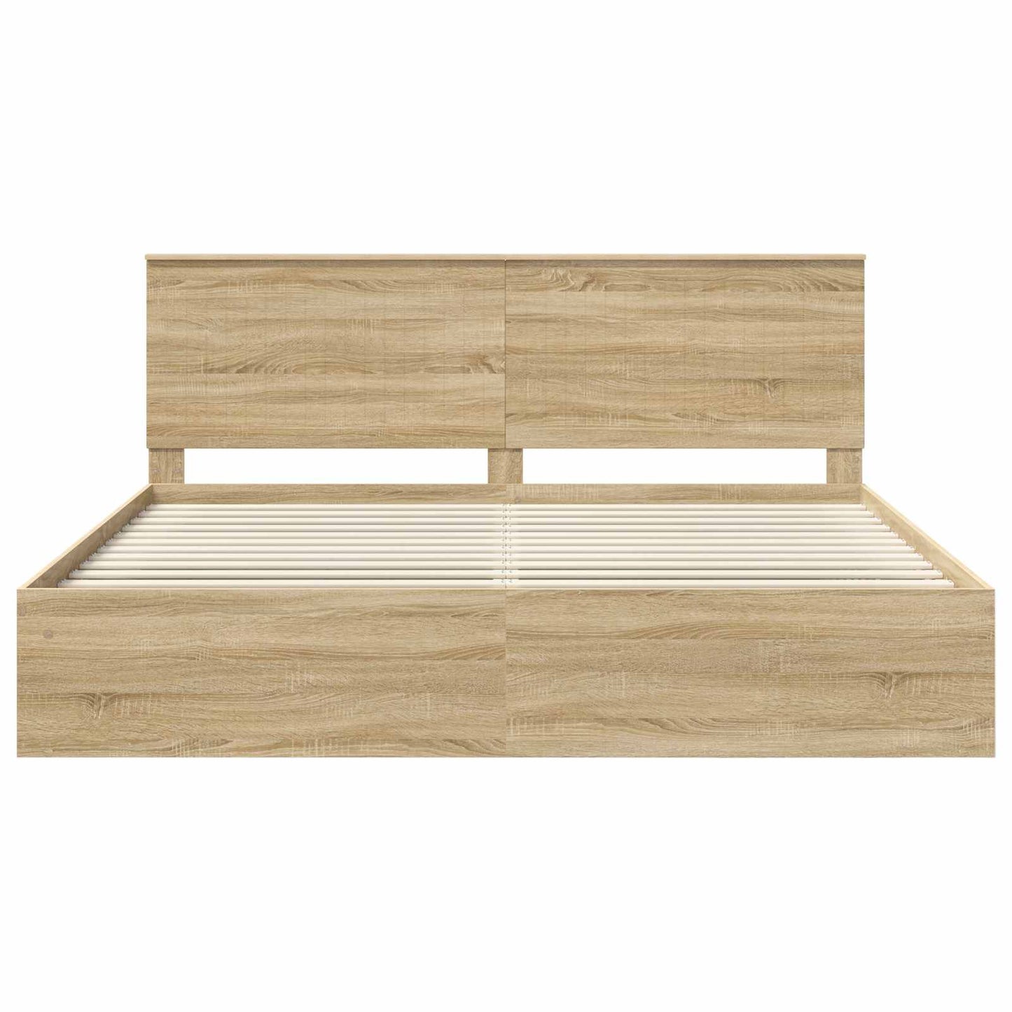 vidaXL Σκελετός Κρεβατιού Σονόμα 200 x 200 cm Στερεά ξυλεία πεύκου