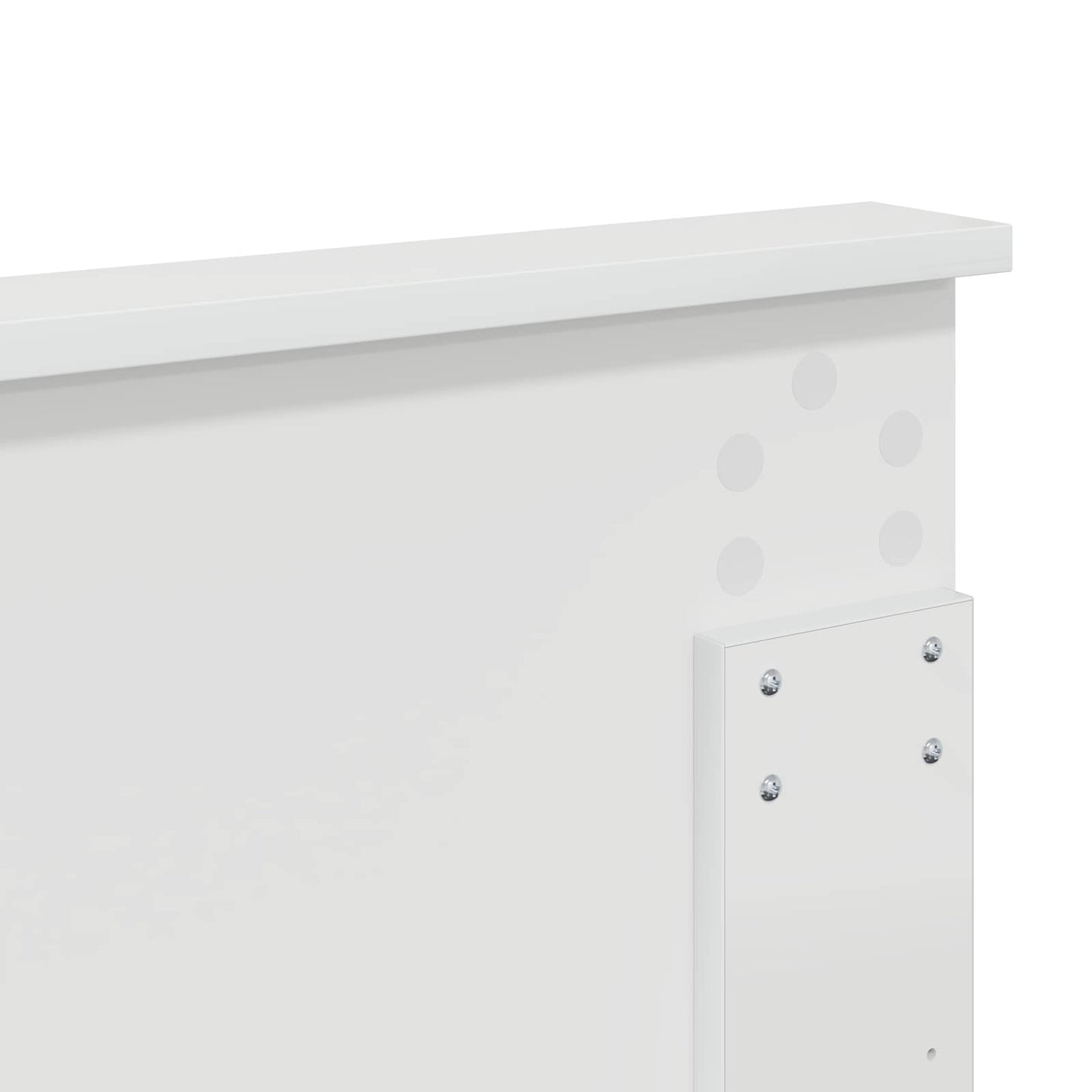 vidaXL Σκελετός Κρεβατιού Λευκό 160 x 200 cm Στερεά ξυλεία πεύκου