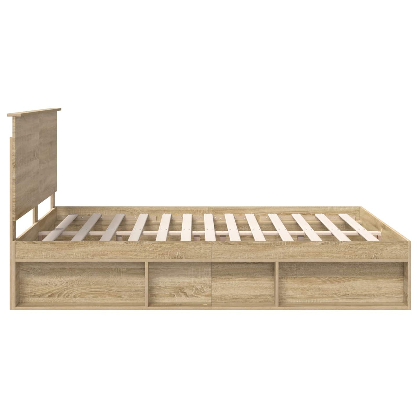 vidaXL Σκελετός Κρεβατιού Σονόμα 160 x 200 cm Στερεά ξυλεία πεύκου