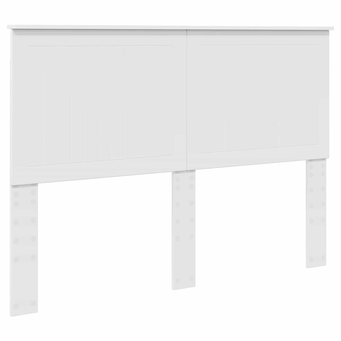 vidaXL Σκελετός Κρεβατιού Λευκό 140 x 190 cm Στερεά ξυλεία πεύκου