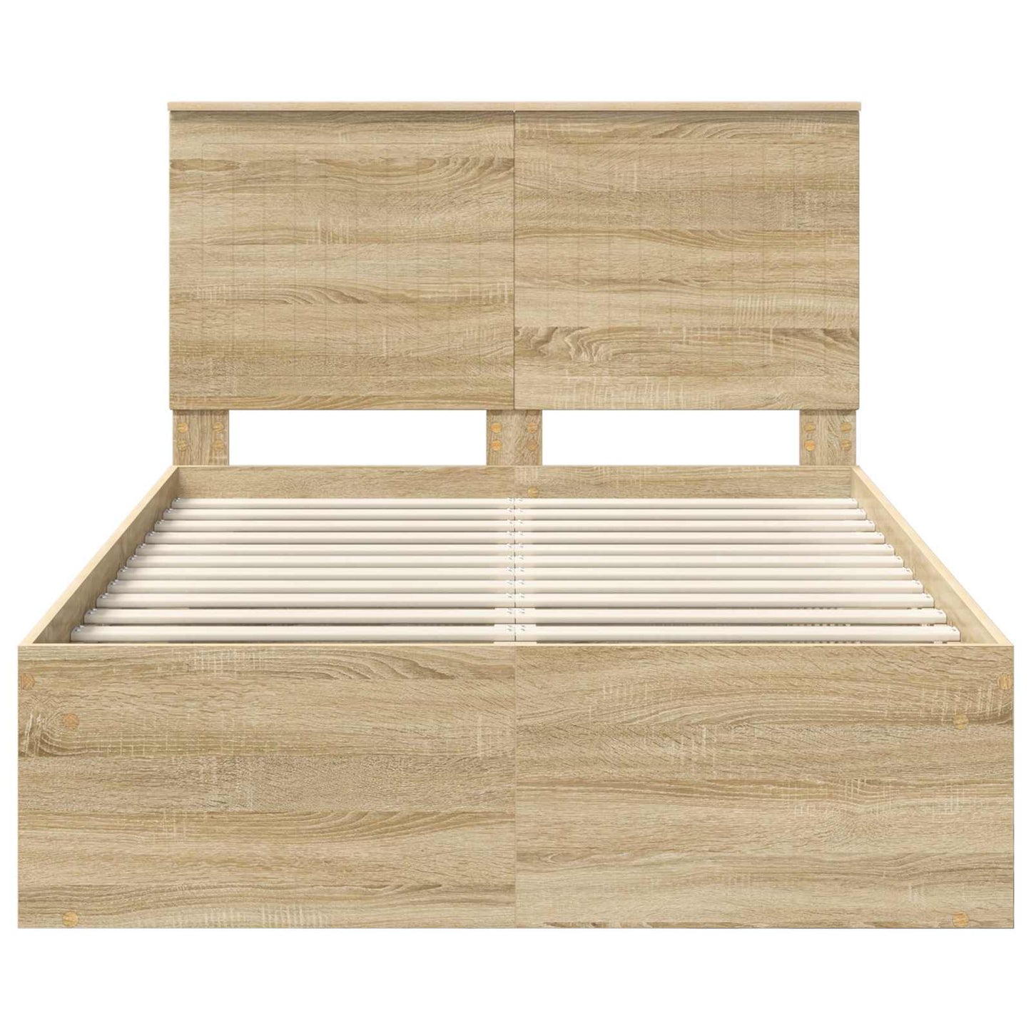 vidaXL Σκελετός Κρεβατιού Σονόμα 120 x 190 cm Στερεά ξυλεία πεύκου