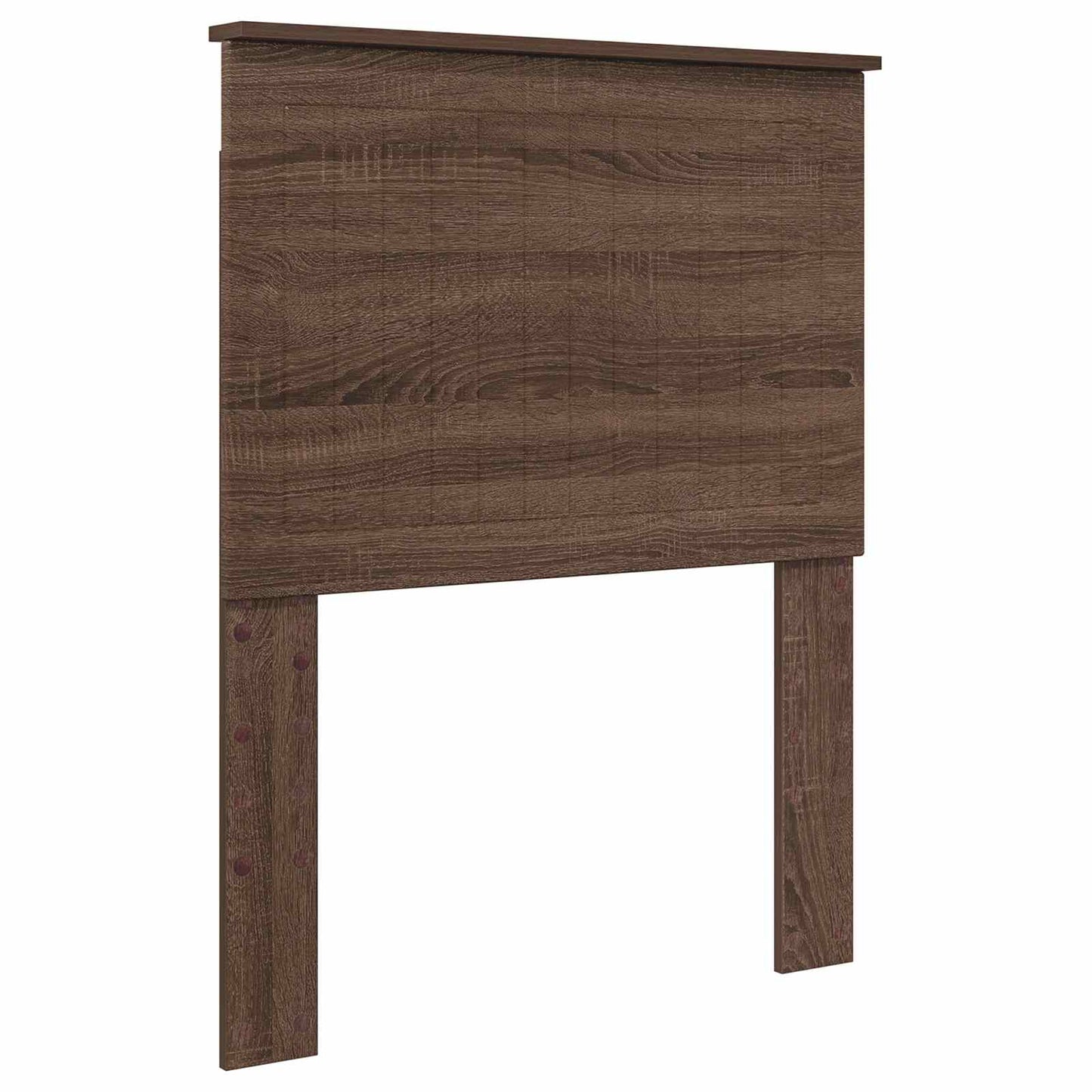 vidaXL Σκελετός Κρεβατιού Καφέ δρυς 75 x 190 cm Στερεά ξυλεία πεύκου