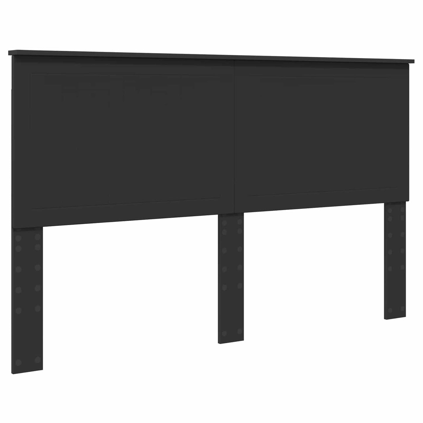 vidaXL Σκελετός Κρεβατιού Μαύρο 160 x 200 cm Μηχανήματος Ξύλο