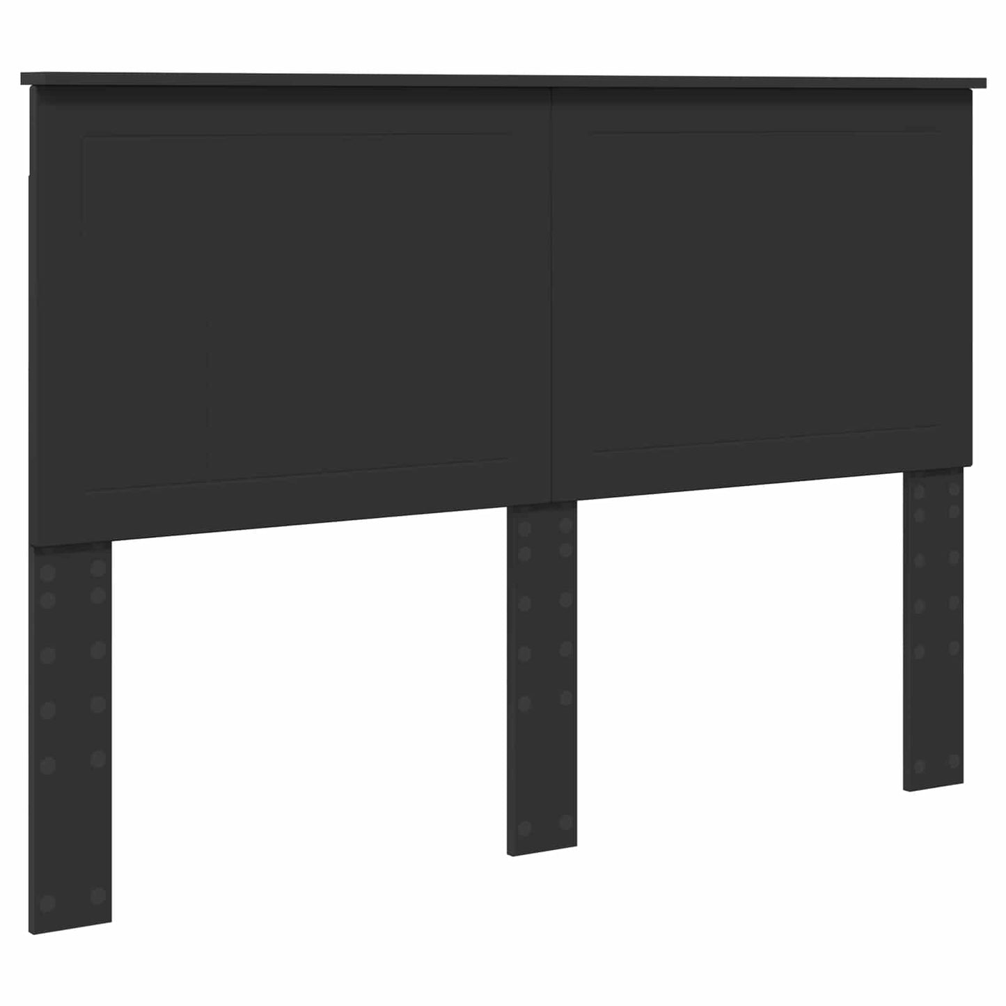 vidaXL Σκελετός Κρεβατιού Μαύρο 140 x 200 cm Μηχανήματος Ξύλο