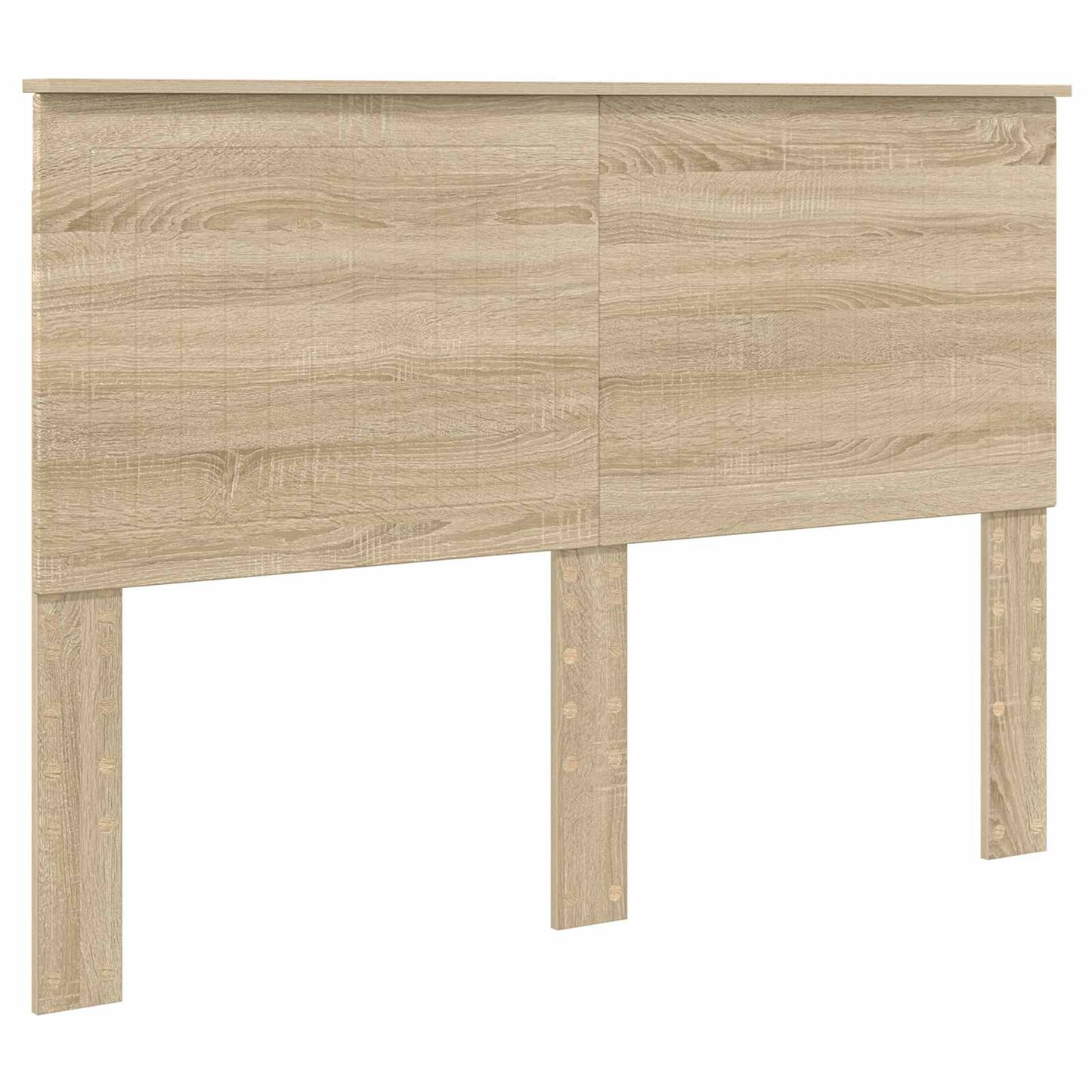 vidaXL Σκελετός Κρεβατιού Δρύς Sonoma 140 x 200 cm Μηχανήματος Ξύλο