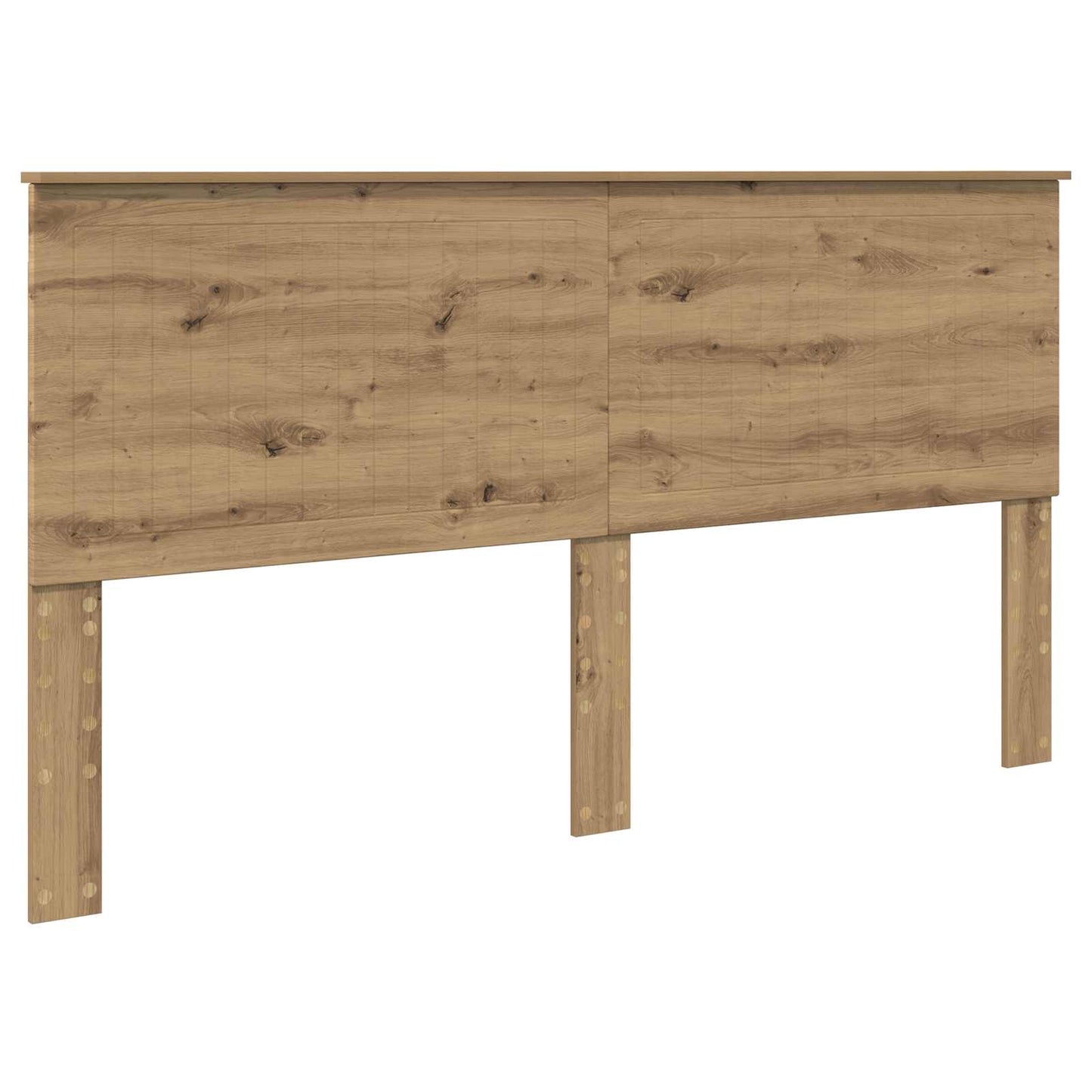 vidaXL Σκελετός Κρεβατιού Artisan Oak 180 x 200 cm Επεξεργασμένο ξύλο