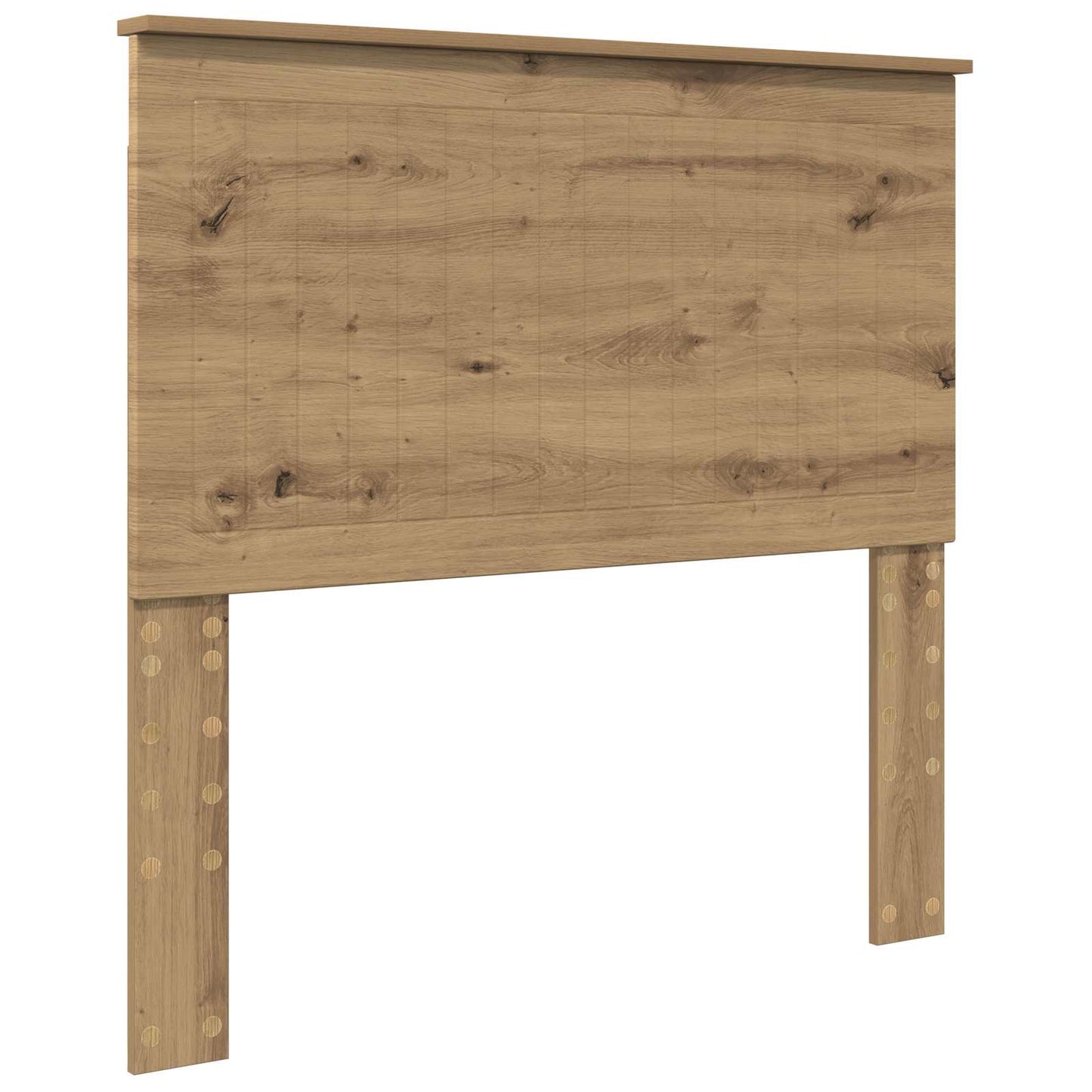 vidaXL Σκελετός Κρεβατιού Artisan Oak 100 x 200 cm Επεξεργασμένο ξύλο