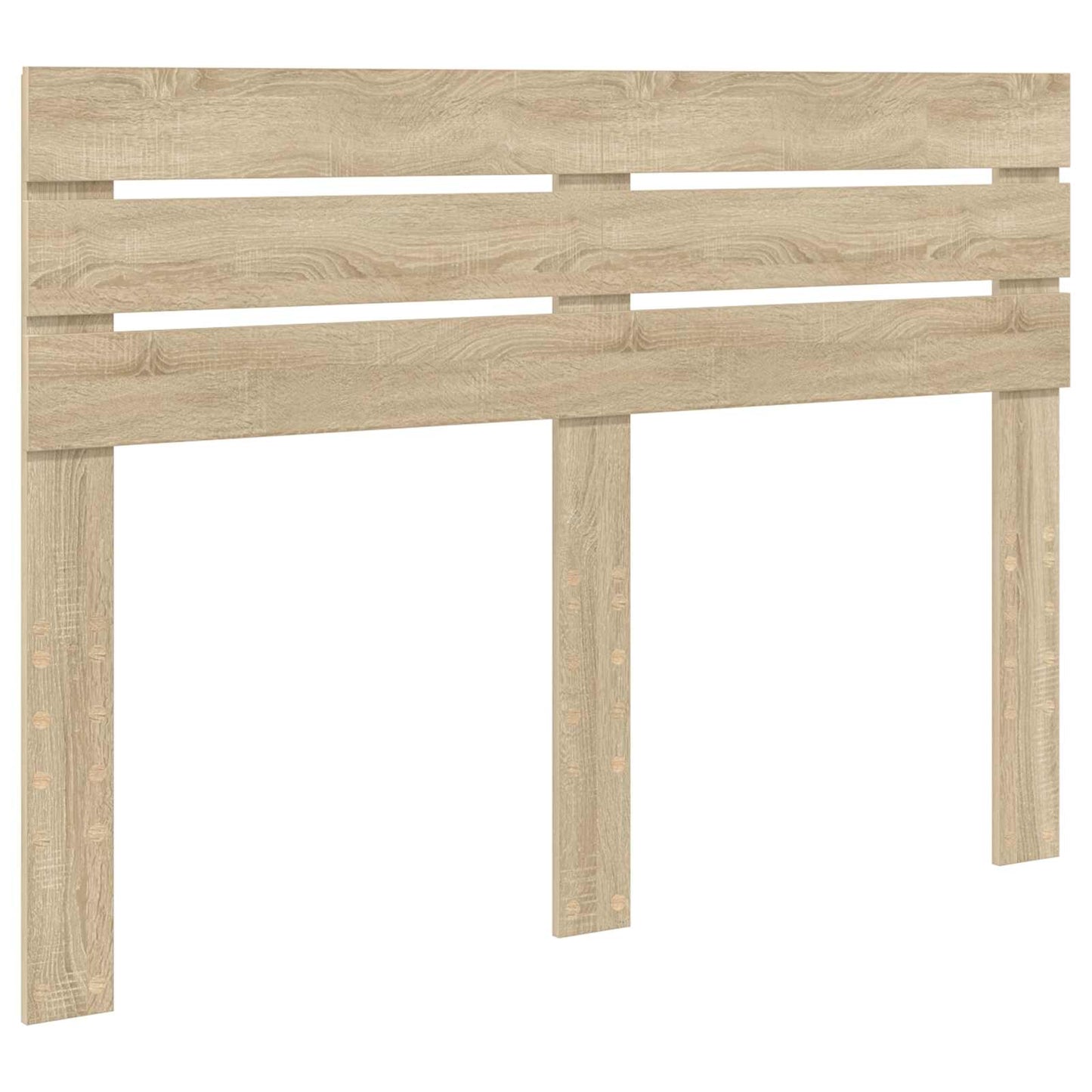 vidaXL Σκελετός Κρεβατιού Δρύς Sonoma 150 x 200 cm Μηχανήματος Ξύλο