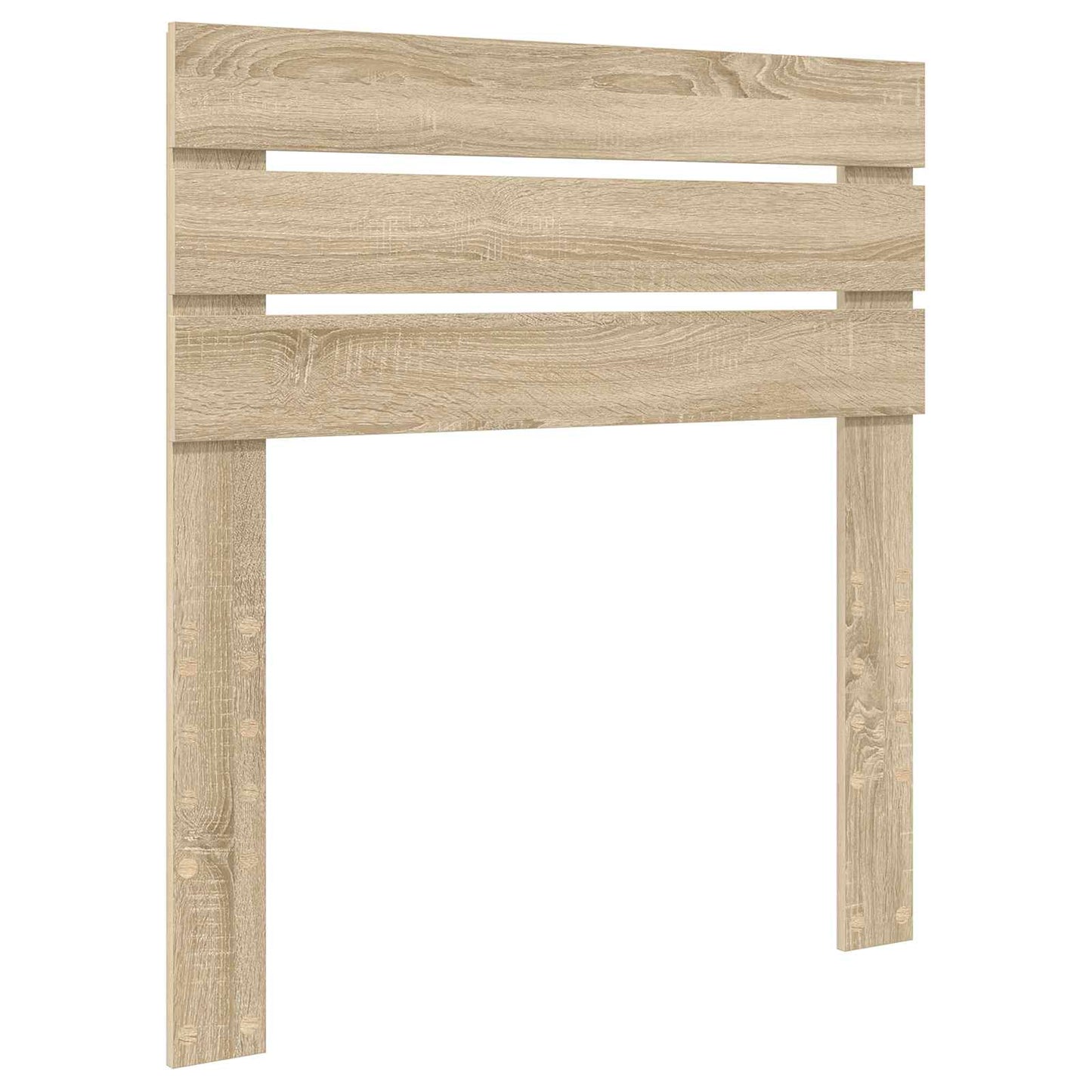 vidaXL Σκελετός Κρεβατιού Δρύς Sonoma 100 x 200 cm Μηχανήματος Ξύλο