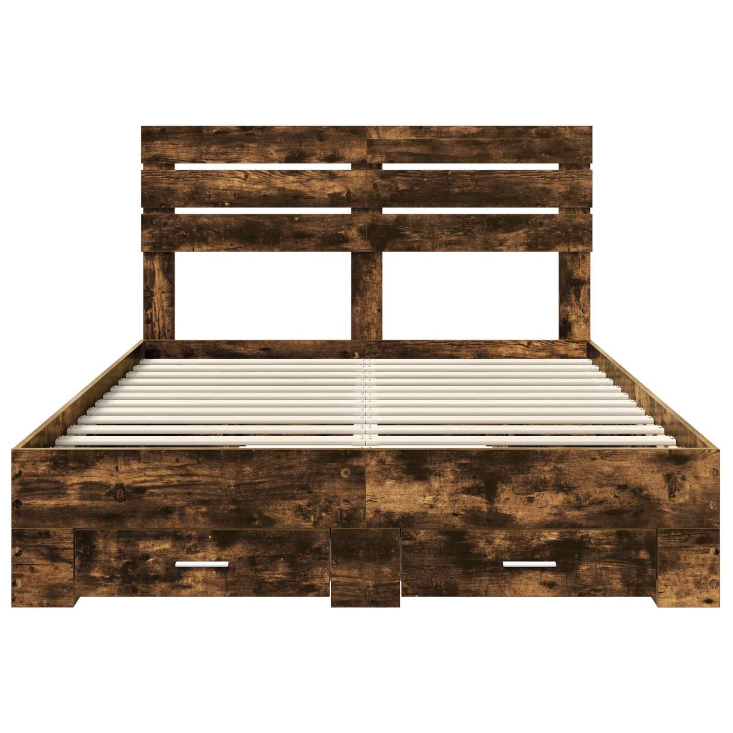 vidaXL Σκελετός Κρεβατιού με συρτάρι με κεφαλάρι Επεξεργασμένο ξύλο