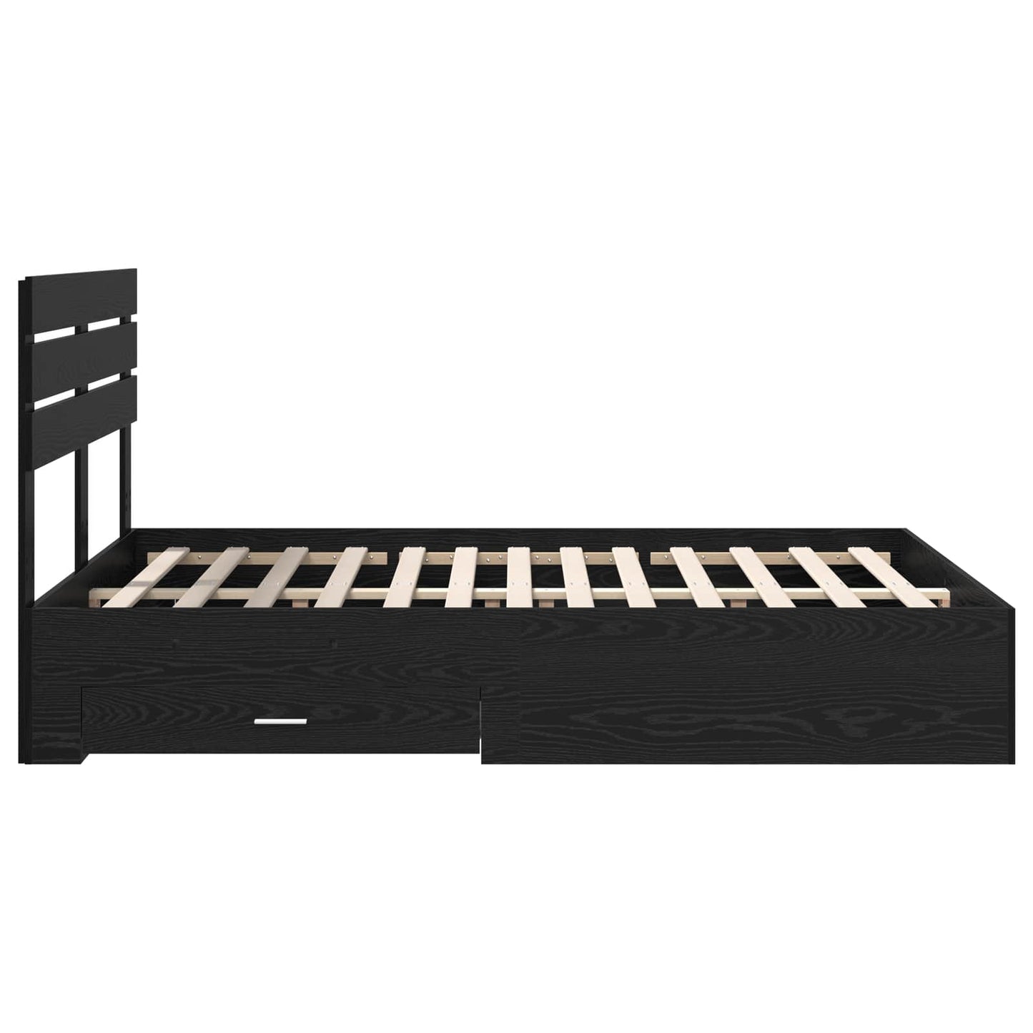 vidaXL Σκελετός Κρεβατιού με συρτάρι με κεφαλάρι Επεξεργασμένο ξύλο