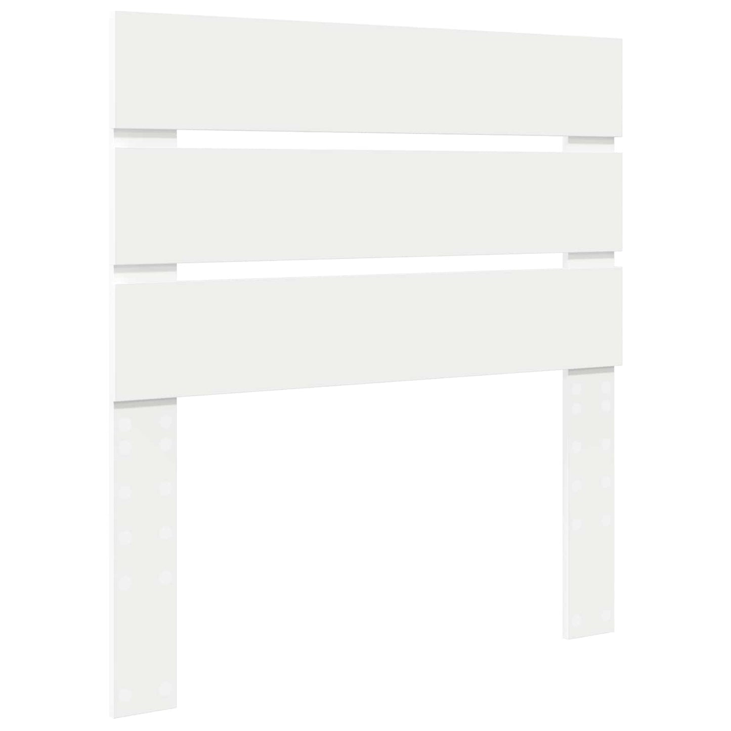 vidaXL Σκελετός Κρεβατιού Λευκό 90 x 190 cm Μηχανήματος Ξύλο