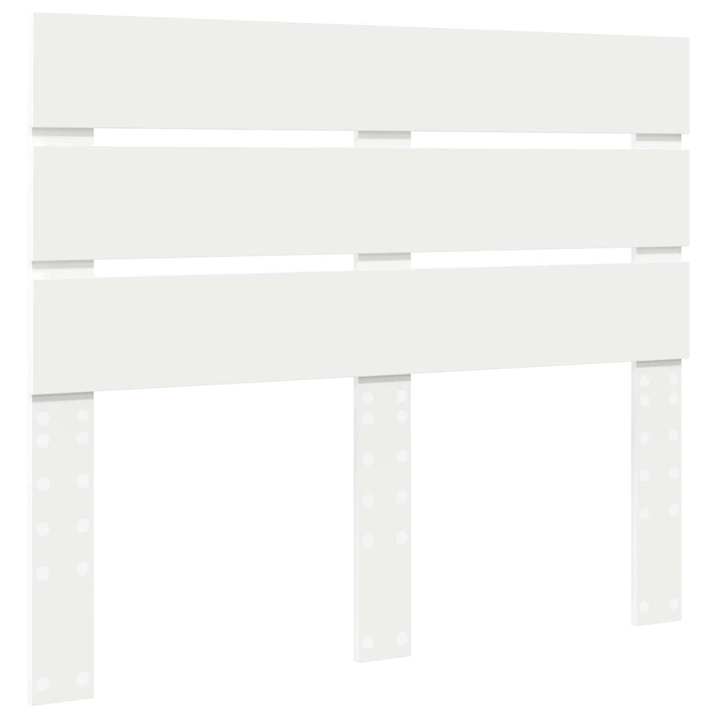 vidaXL Κρεβάτι Αποθήκης Λευκό 120 x 200 cm Επεξεργασμένο ξύλο