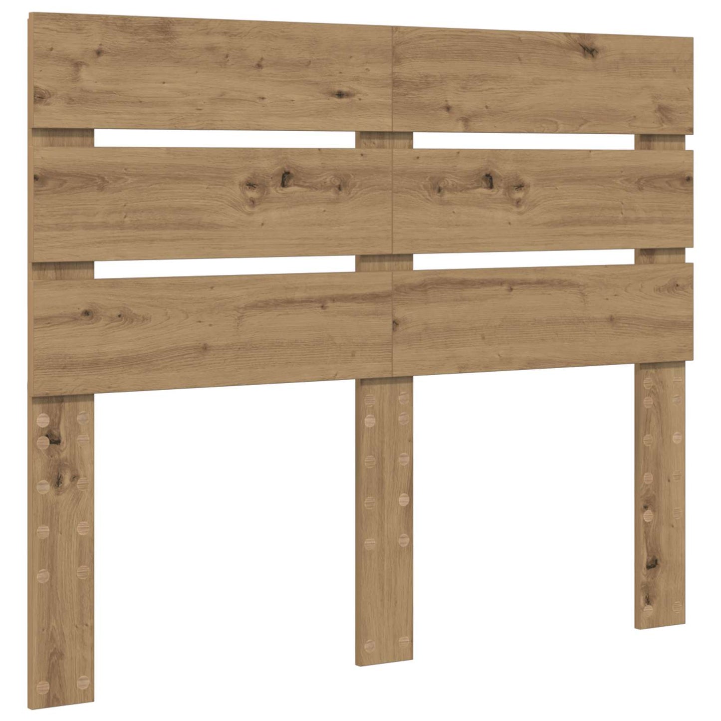 vidaXL Σκελετός Κρεβατιού Artisan Oak 120 x 190 cm Επεξεργασμένο ξύλο