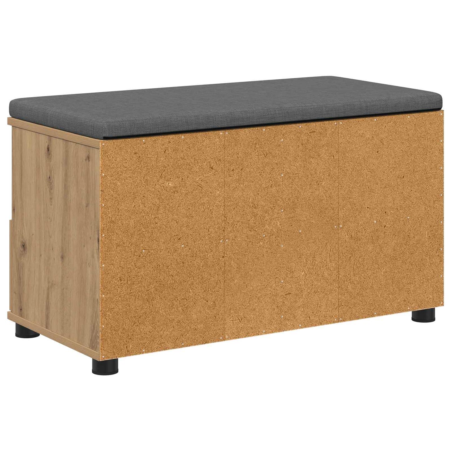 vidaXL Παγκάκι Χαλωρίου με μαξιλάρι Artisan Oak 80 x 38 x 46 εκ