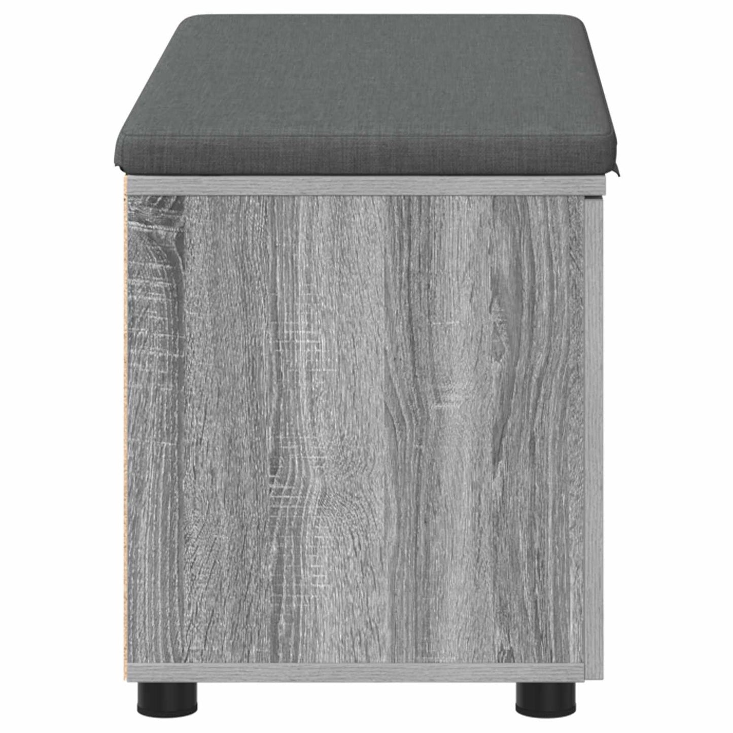 vidaXL Παγκάκι Χαλωρίου με μαξιλάρι Γκρίζο Σονομα 80 x 46 x 46 εκ