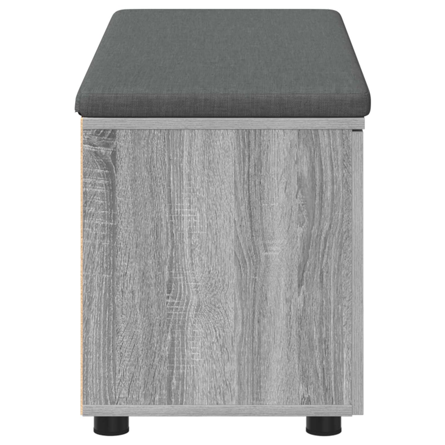 vidaXL Παγκάκι Χαλωρίου με μαξιλάρι Γκρίζο Σονομα 100 x 38 x 46 εκ