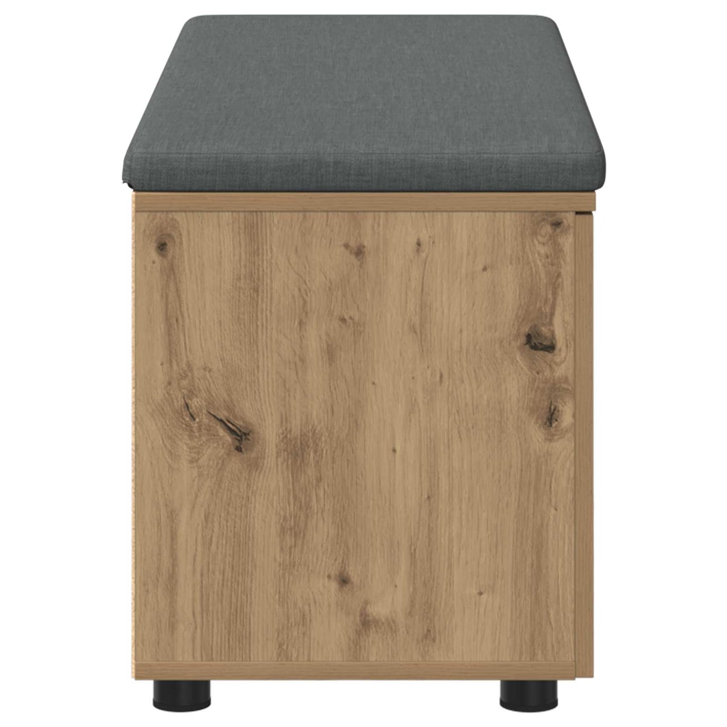 vidaXL Παγκάκι Χαλωρίου με μαξιλάρι Artisan Oak 100 x 38 x 46 εκ