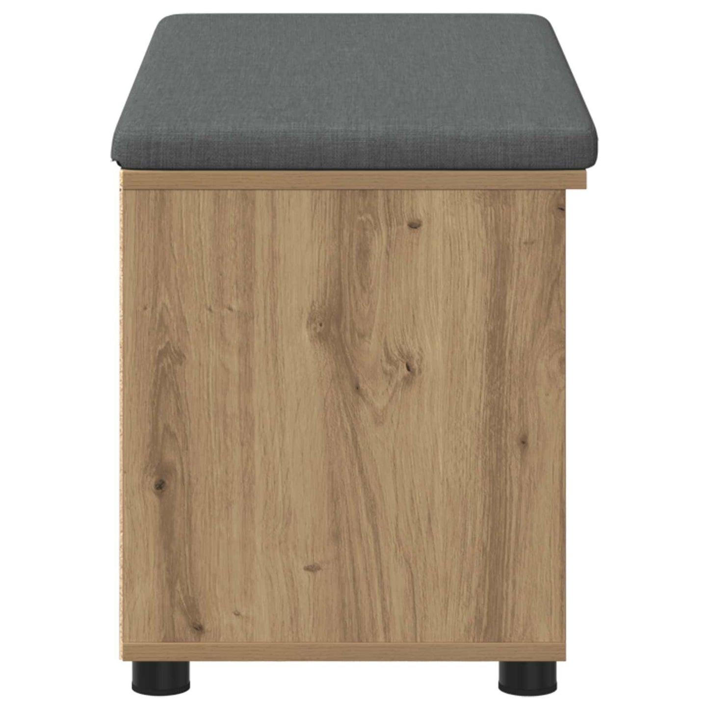 vidaXL Παγκάκι Χαλωρίου με μαξιλάρι Artisan Oak 80 x 38 x 46 εκ