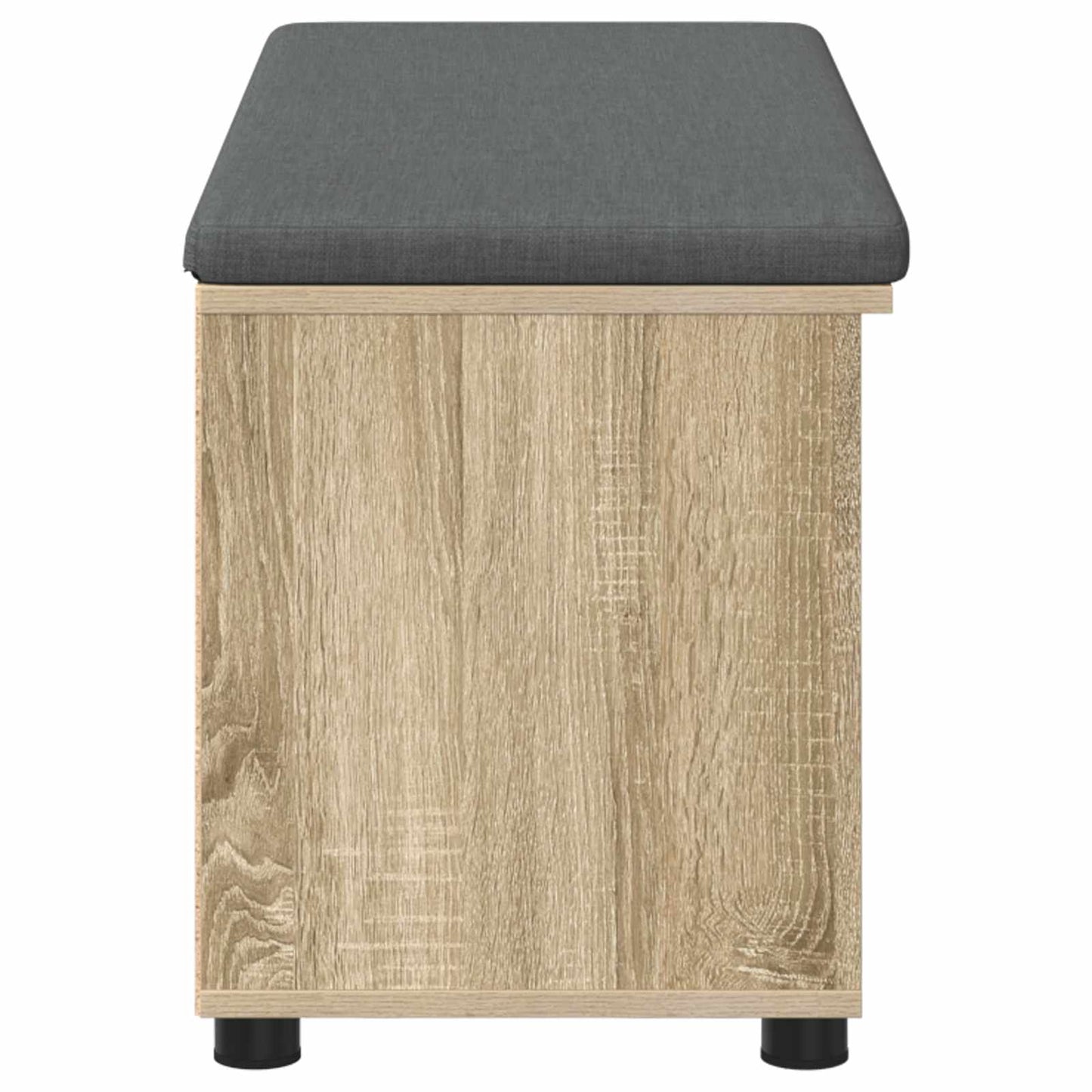 vidaXL Παγκάκι Χαλωρίου με μαξιλάρι Δρύς Sonoma 100 x 38 x 46 εκ