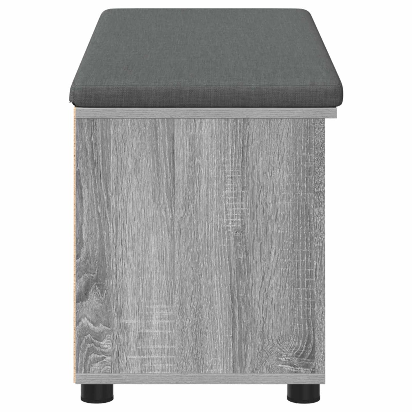 vidaXL Παγκάκι Χαλωρίου με μαξιλάρι Γκρίζο Σονομα 100 x 38 x 46 εκ