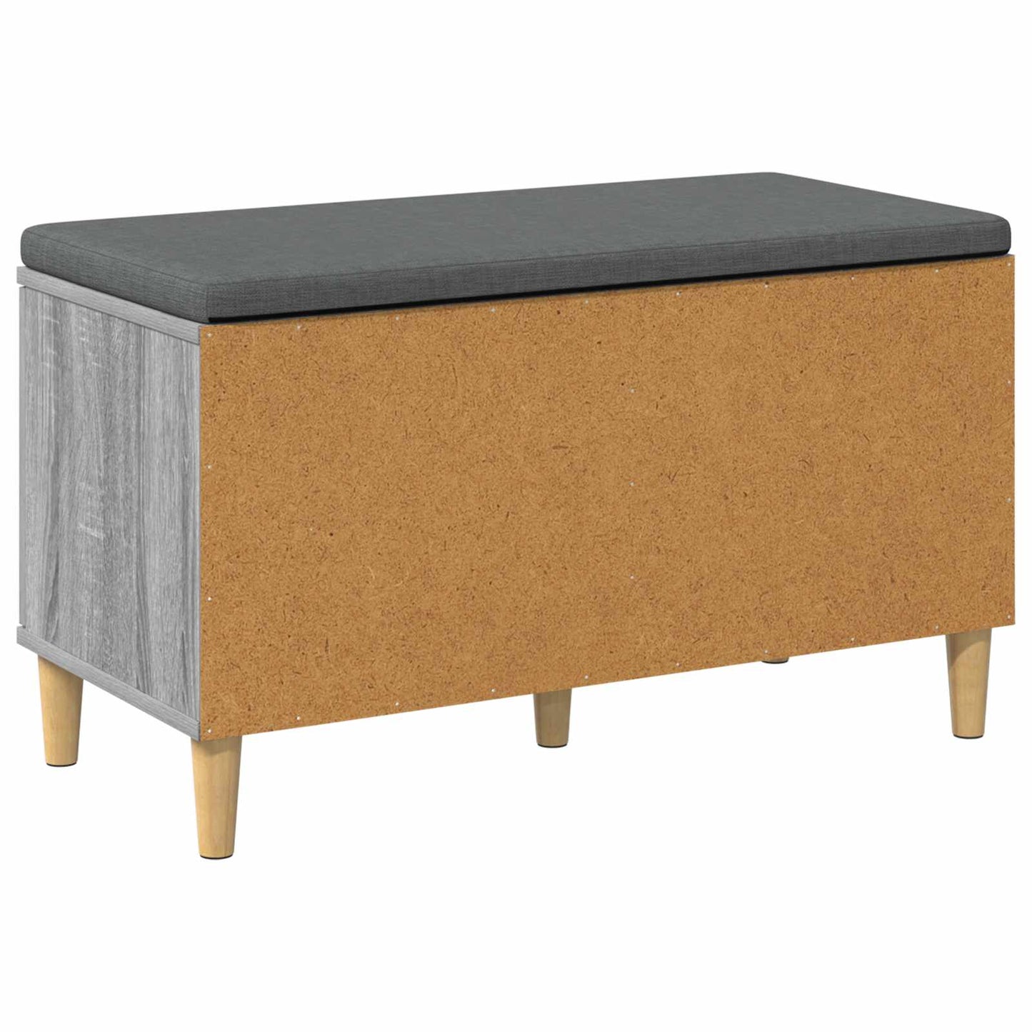 vidaXL Παγκάκι Χαλωρίου με μαξιλάρι Γκρίζο Σονομα 60 x 38 x 46 εκ