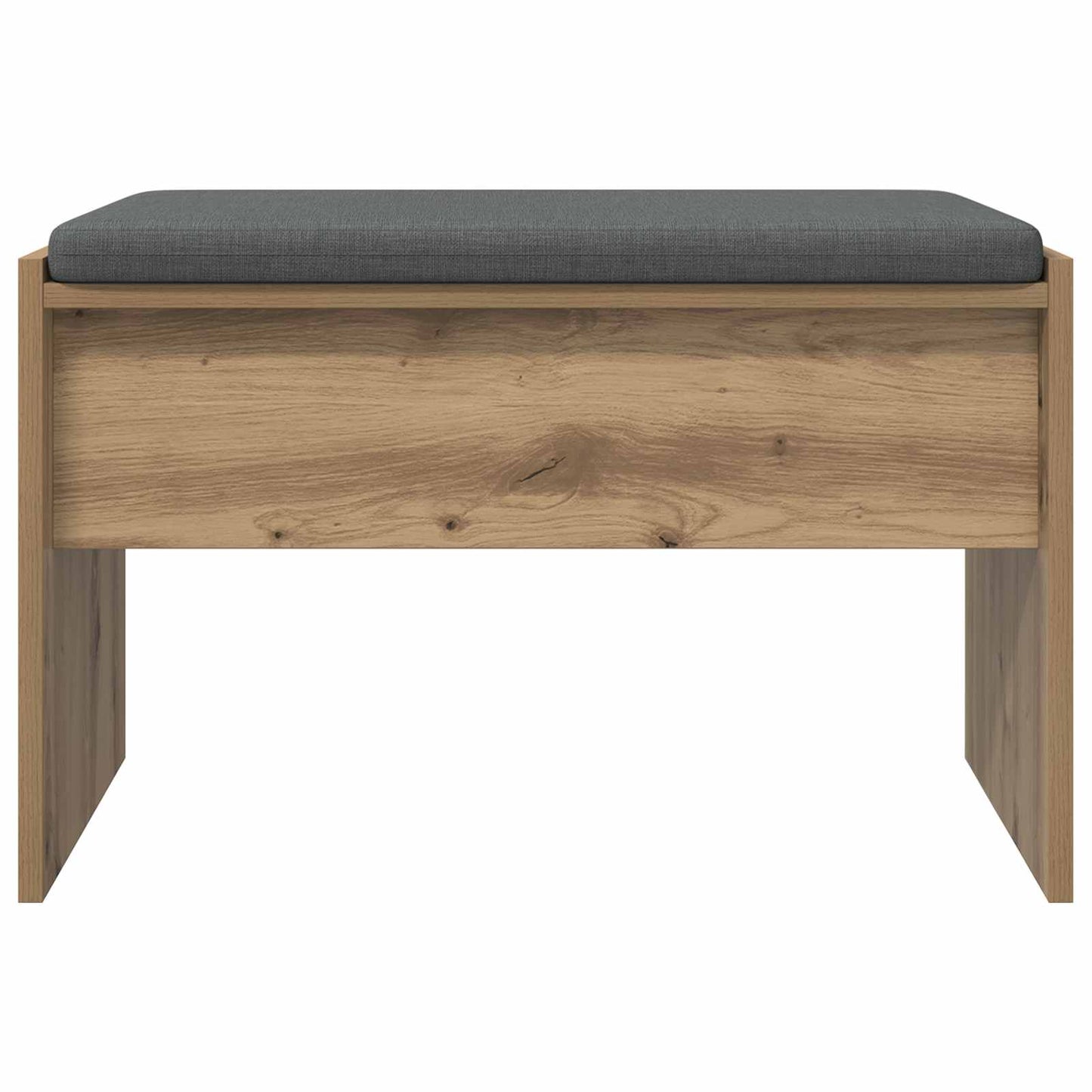 vidaXL Παγκάκι Χαλωρίου με μαξιλάρι Artisan Oak 63 x 38 x 40 εκ