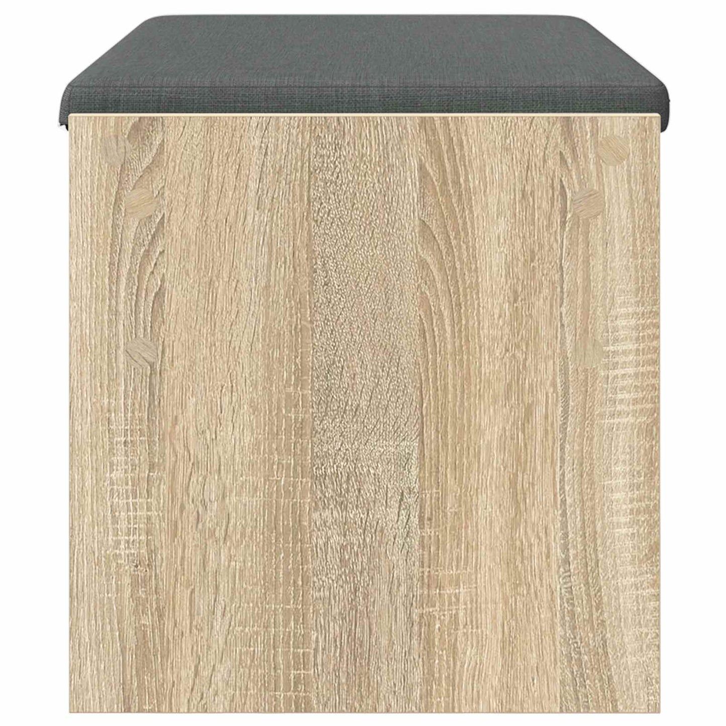 vidaXL Παγκάκι Χαλωρίου με μαξιλάρι Δρύς Sonoma 83 x 38 x 40 εκ