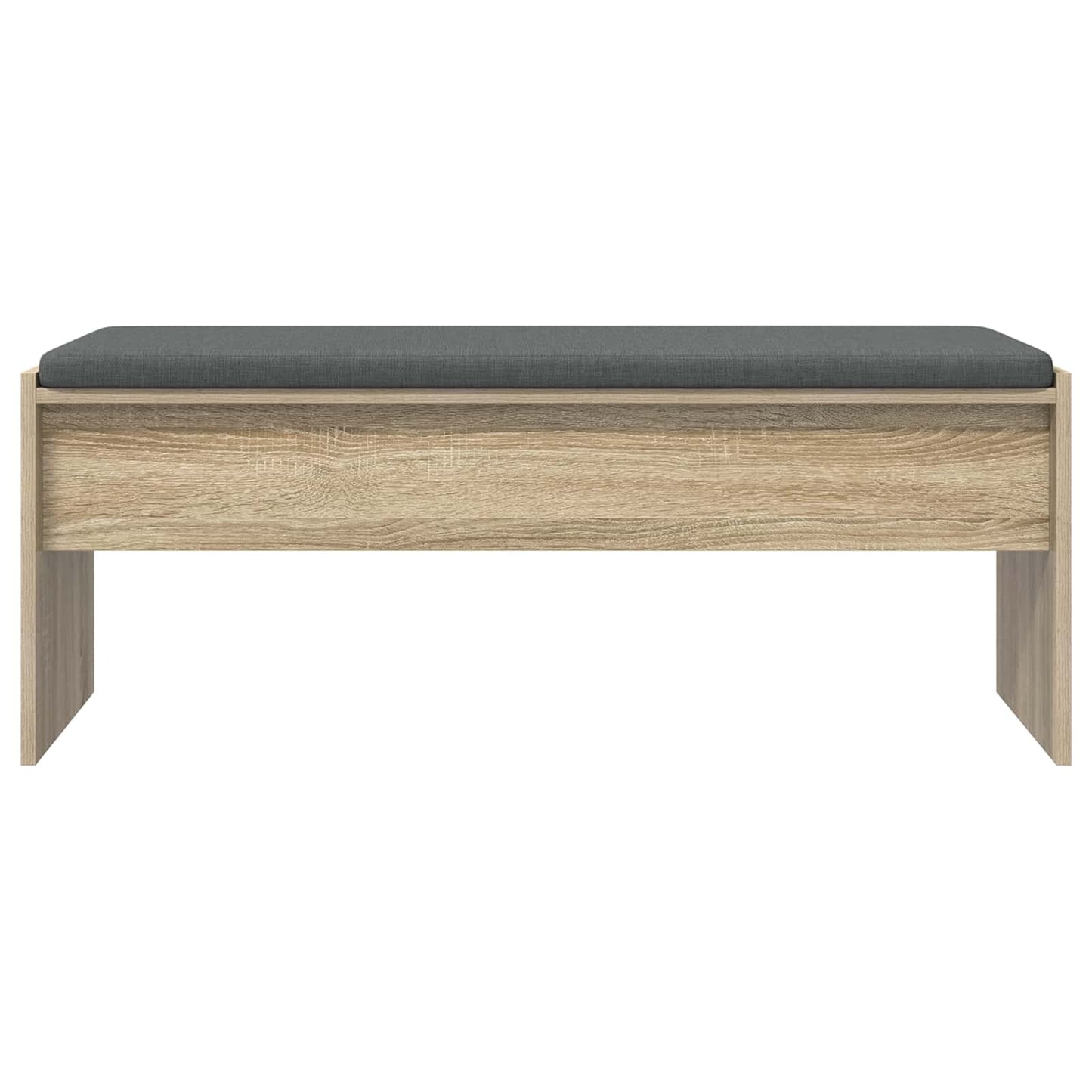 vidaXL Παγκάκι Χαλωρίου με μαξιλάρι Δρύς Sonoma 103 x 38 x 40 εκ