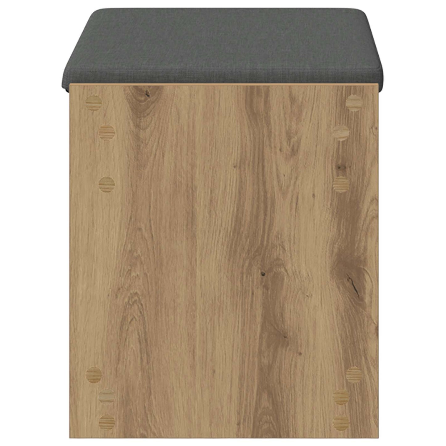 vidaXL Παγκάκι Χαλωρίου Τεχνίτικη Δρυς 63 x 38 x 45 εκ