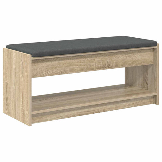 vidaXL Παγκάκι Χαλωρίου Δρύς Sonoma 103 x 38 x 45 εκ
