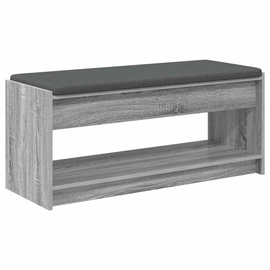 vidaXL Παγκάκι Χαλωρίου Γκρι Σονομά 103 x 38 x 45 εκ