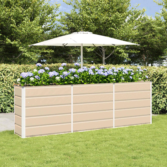 vidaXL Γλάστρα Ελεφαντόδοντο 240 x 40 x 75 εκ. Ατσάλι