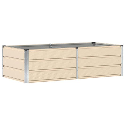 vidaXL Γλάστρα Ελεφαντόδοντο 160 x 80 x 45 cm Ατσάλι