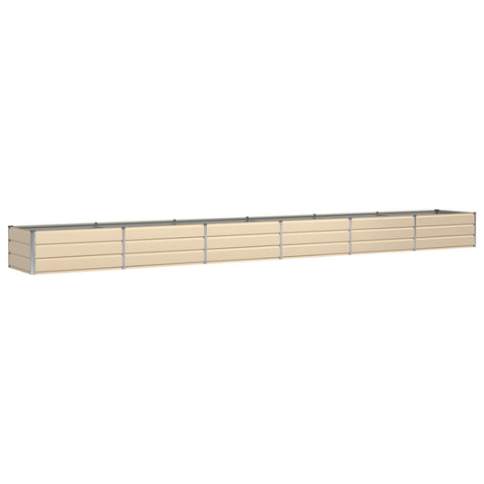 vidaXL Γλάστρα Ελεφαντόδοντο 600 x 80 x 45 cm Ατσάλι