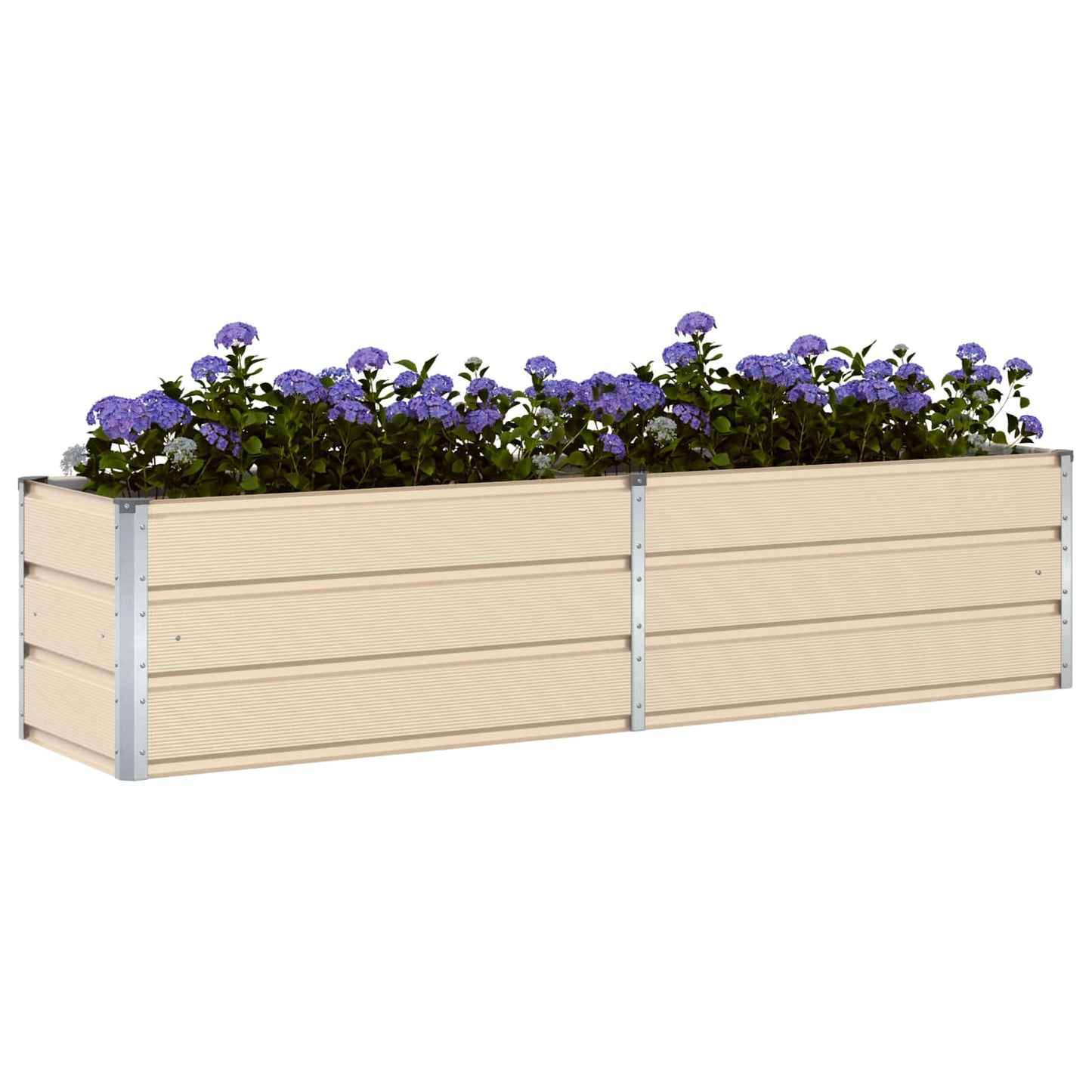 vidaXL Γλάστρα Ελεφαντόδοντο 195 x 50 x 45 εκ Επικαλυμμένος Χάλυβας