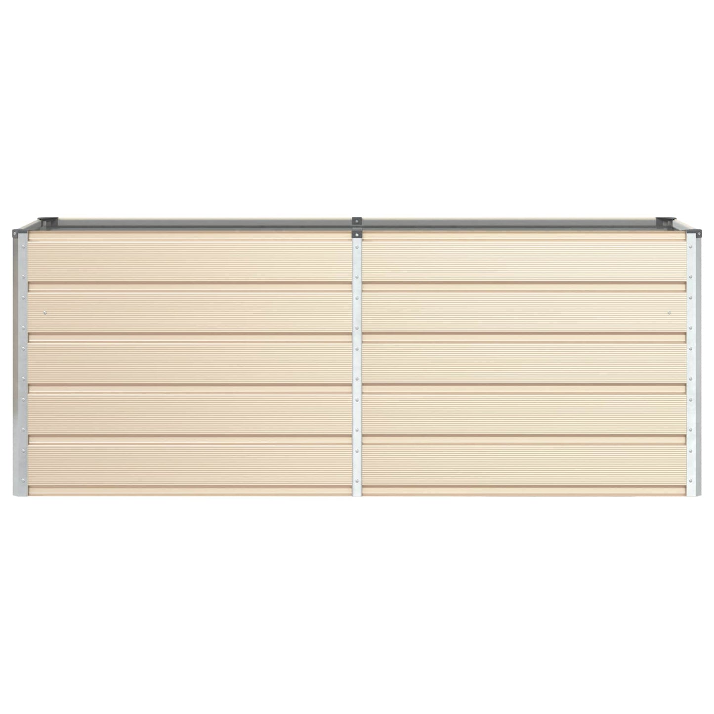 vidaXL Γλάστρα Ελεφαντόδοντο 195 x 50 x 75 εκ Επικαλυμμένος Χάλυβας