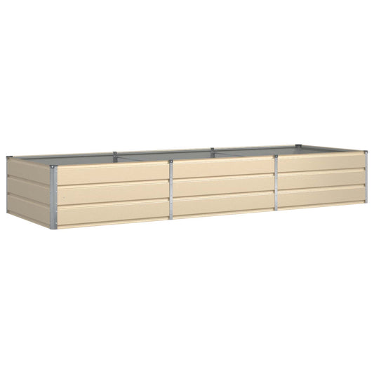 vidaXL Γλάστρα Ελεφαντόδοντο 290 x 100 x 45 εκ Επικαλυμμένος Χάλυβας
