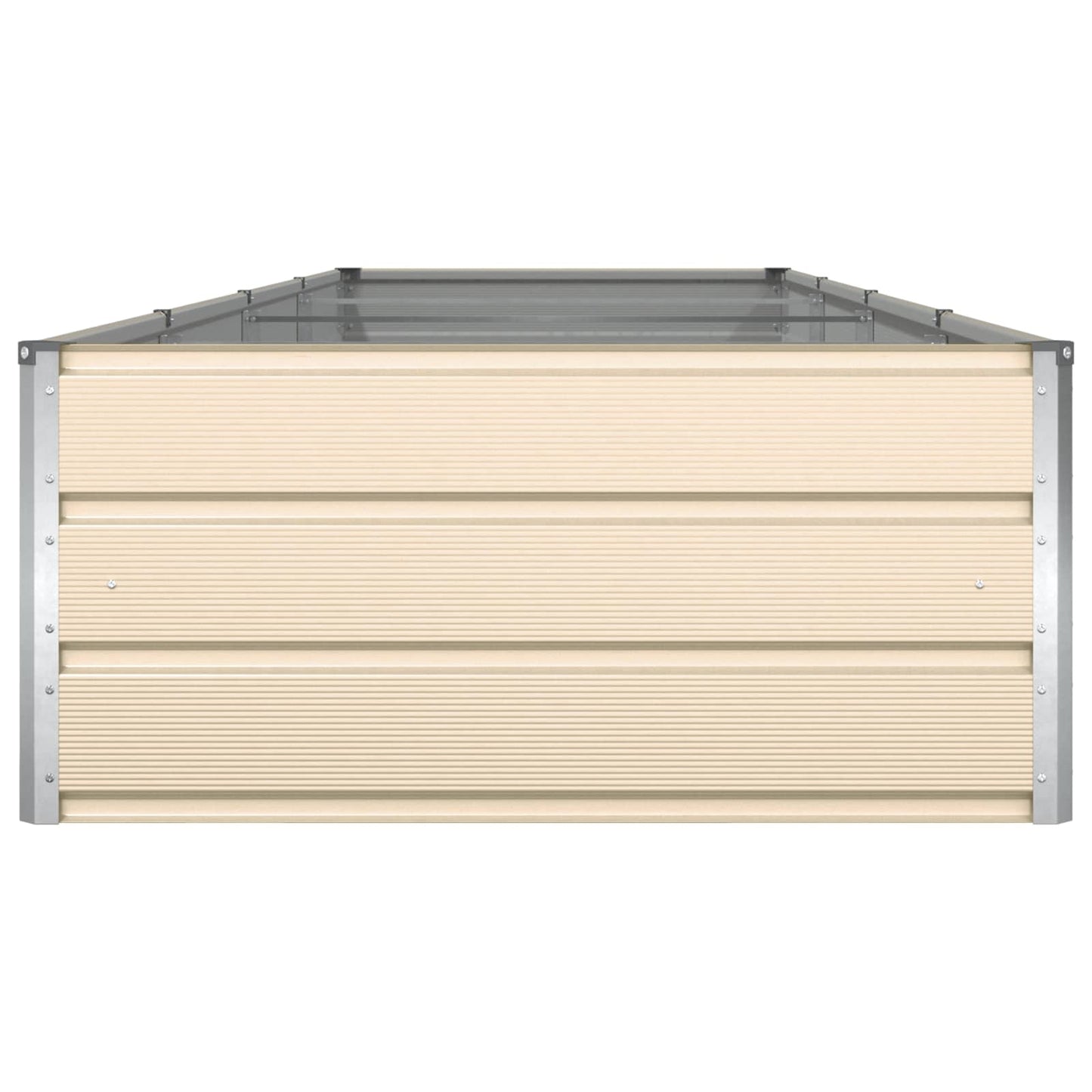 vidaXL Γλάστρα Ελεφαντόδοντο 195 x 100 x 45 εκ Επικαλυμμένος Χάλυβας