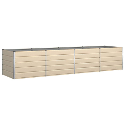 vidaXL Γλάστρα Ελεφαντόδοντο 385 x 100 x 75 εκ Επικαλυμμένος Χάλυβας