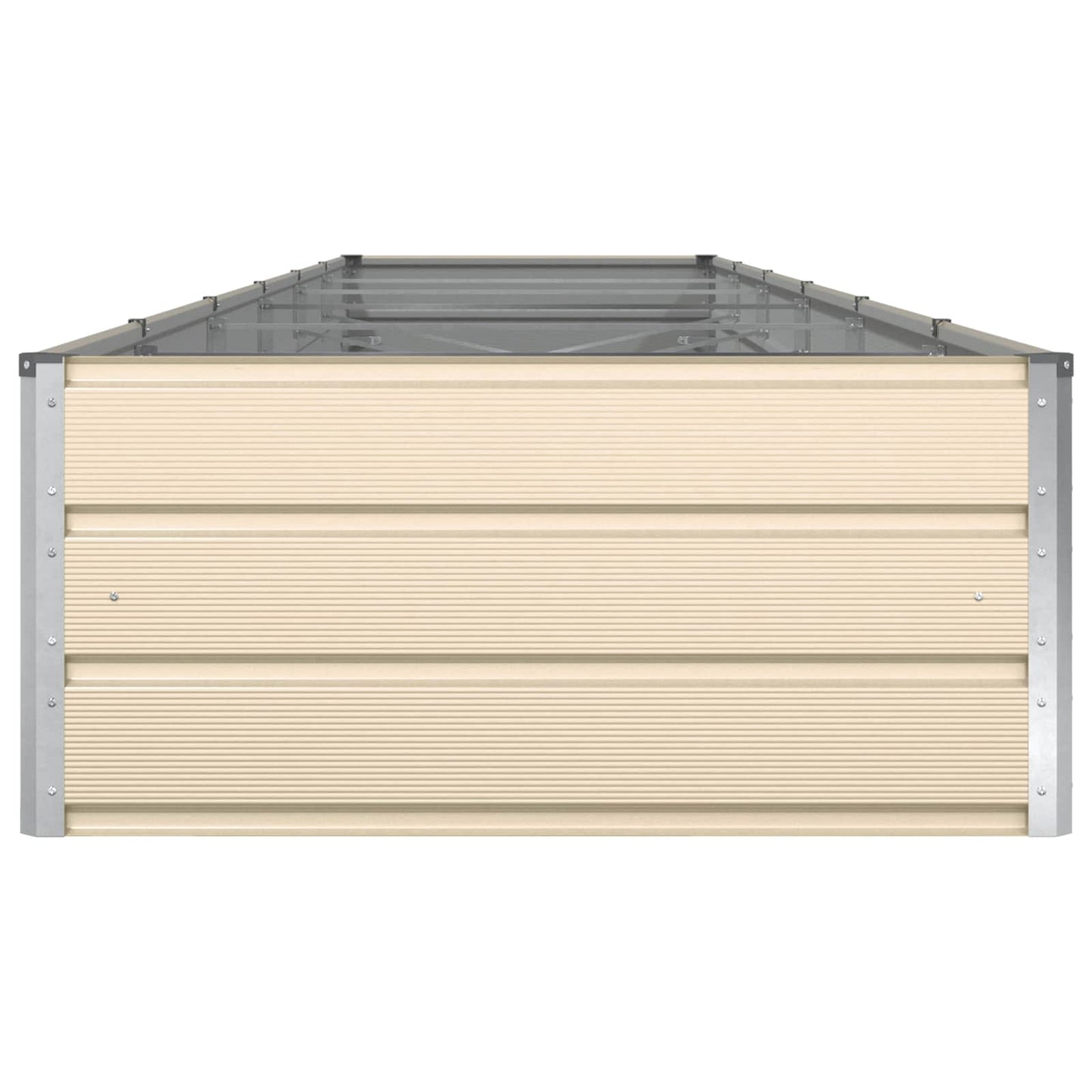 vidaXL Γλάστρα Ελεφαντόδοντο 195 x 100 x 45 εκ Επικαλυμμένος Χάλυβας