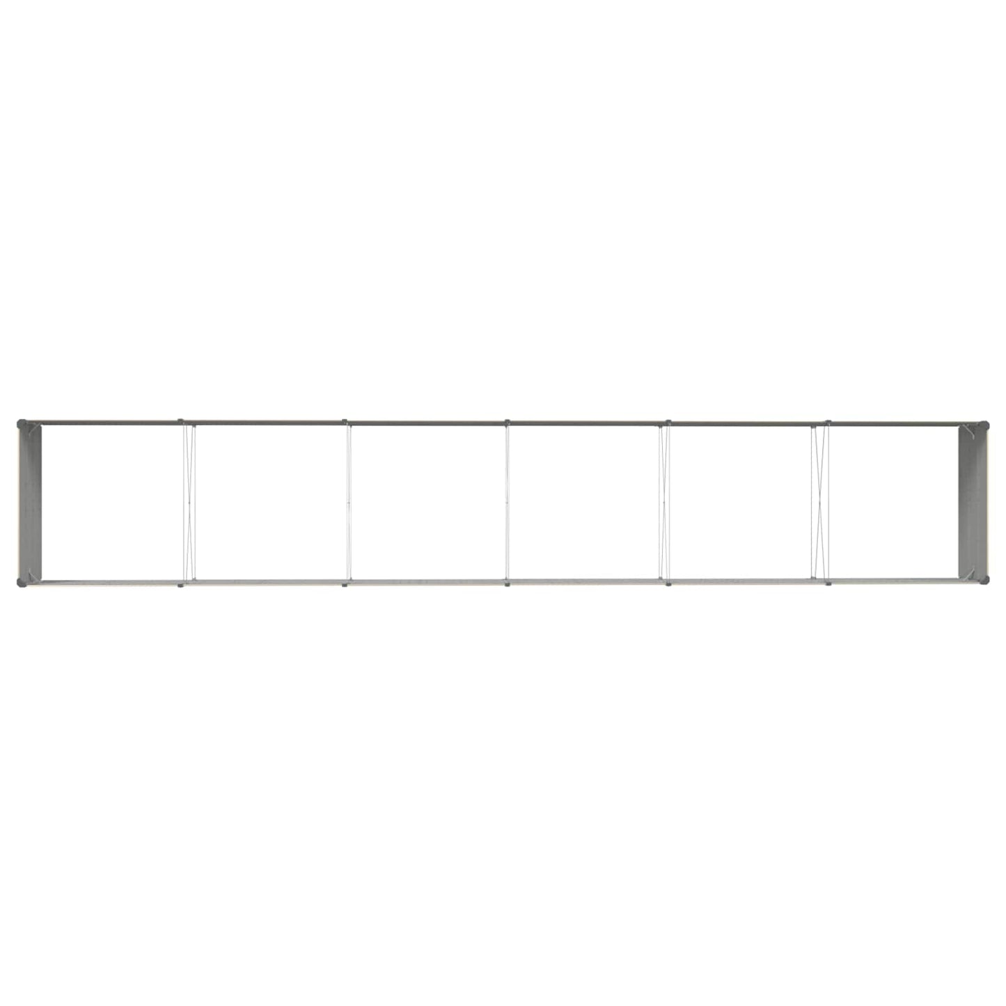 vidaXL Γλάστρα Ελεφαντόδοντο 195 x 100 x 45 εκ Επικαλυμμένος Χάλυβας