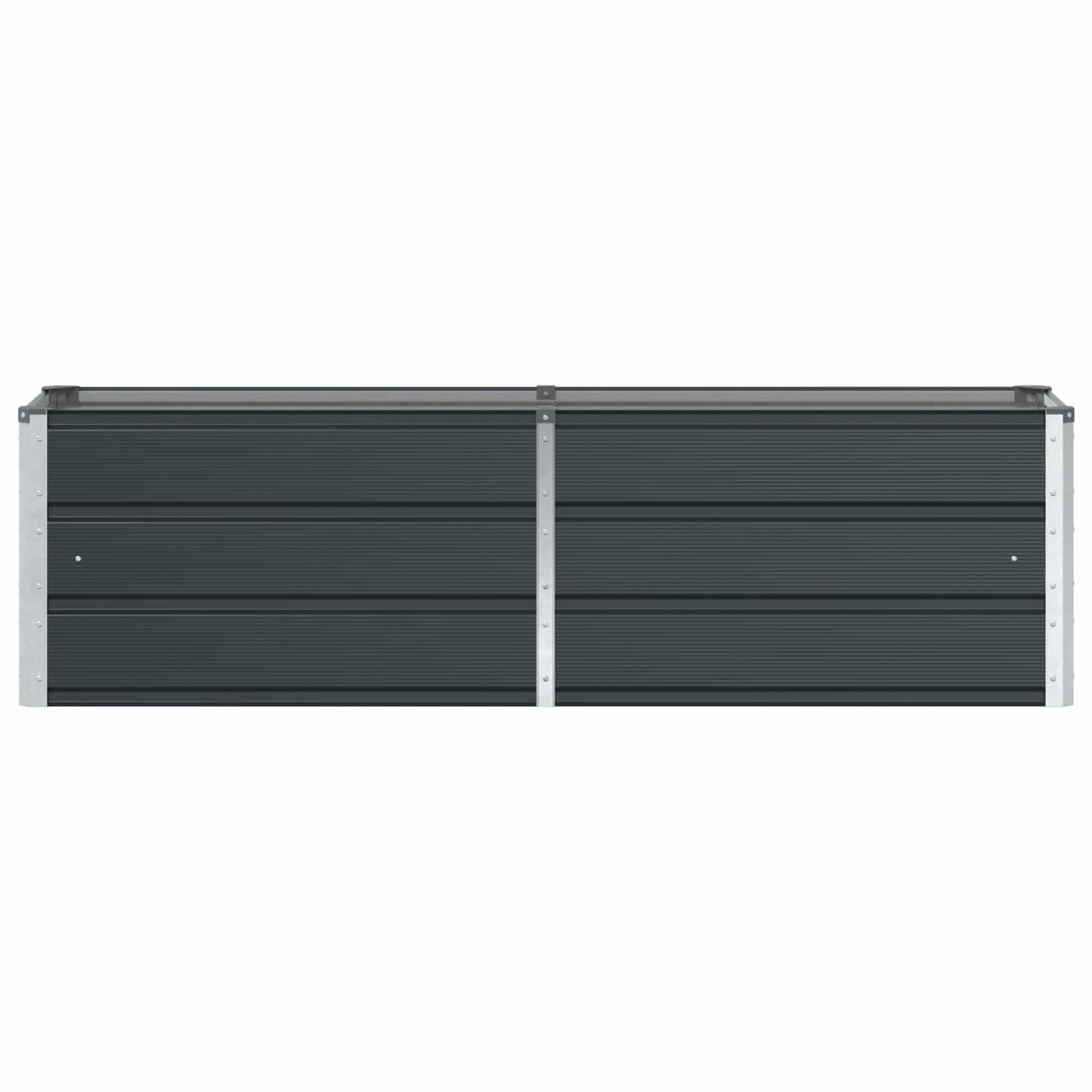 vidaXL Γλάστρα Ανθρακί 160 x 40 x 45 cm Ατσάλι