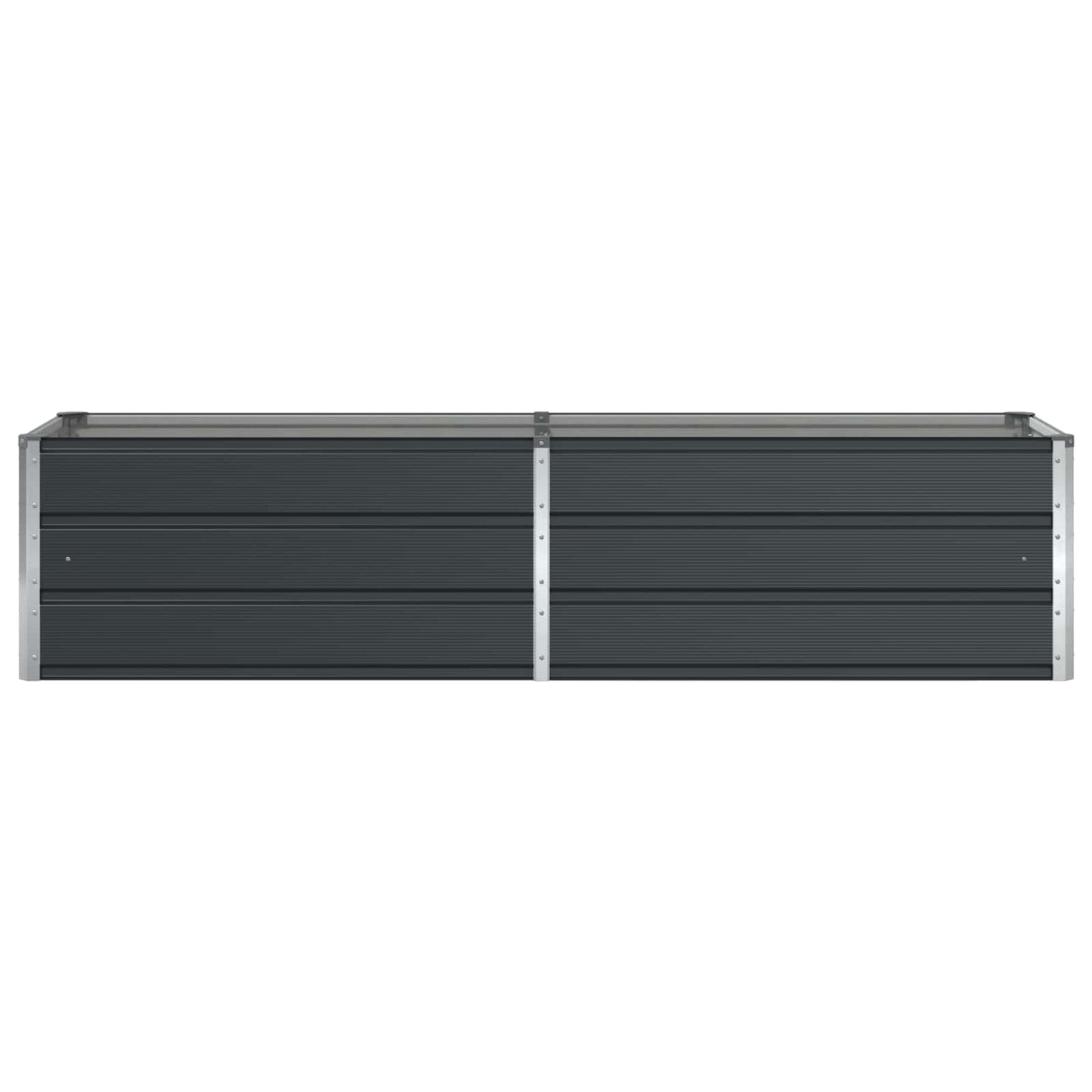 vidaXL Γλάστρα Ανθρακί 195 x 50 x 45 εκ Επικαλυμμένος Χάλυβας