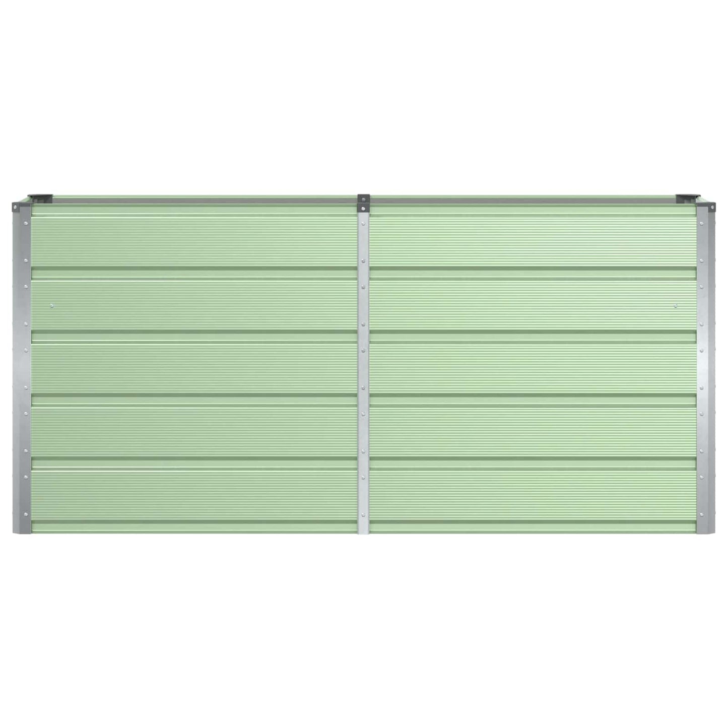 vidaXL Γλάστρα Πράσινο 160 x 40 x 75 εκ. Ατσάλι