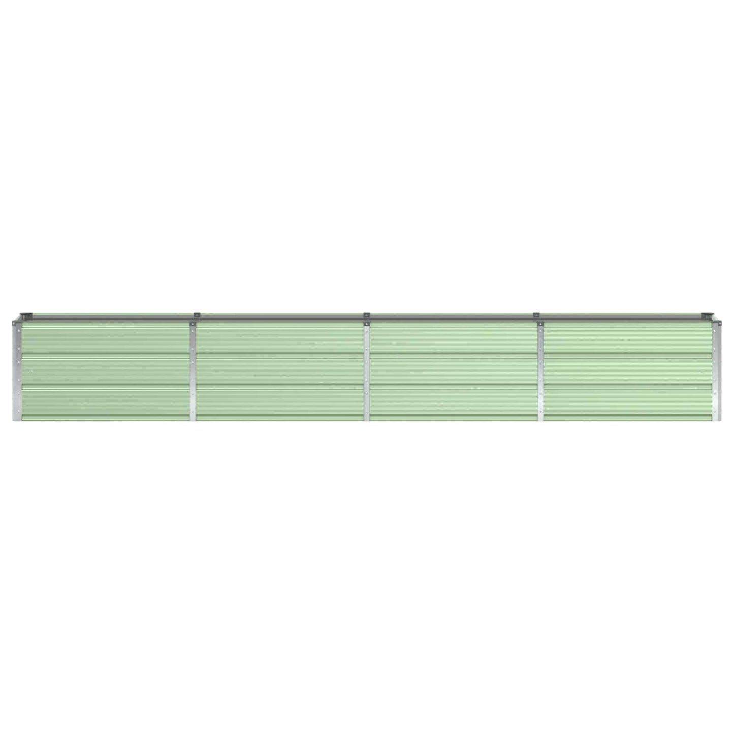 vidaXL Γλάστρα Πράσινο 320 x 40 x 45 cm Ατσάλι